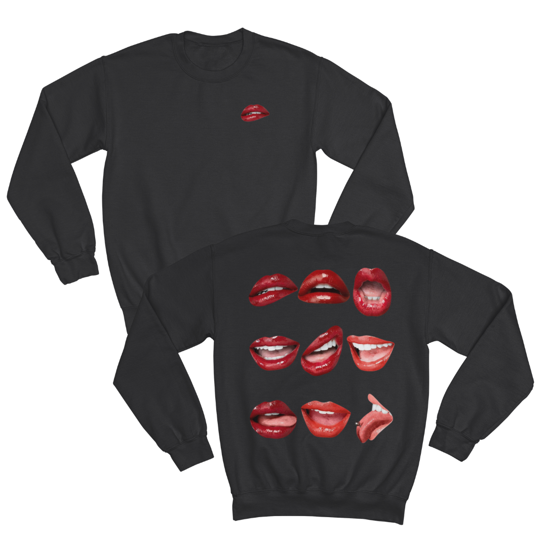 LIPS DON'T LIE SWEATSHIRT