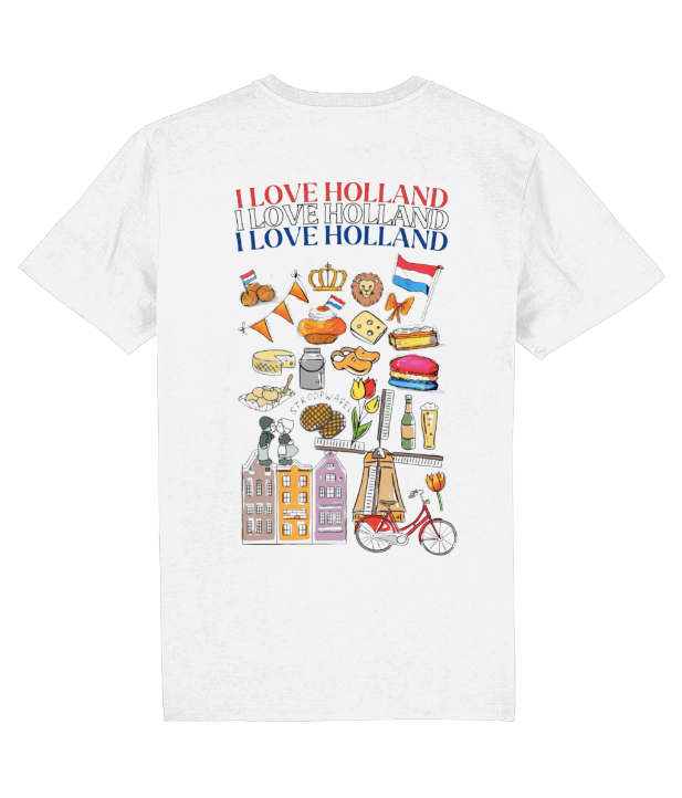 I LOVE HOLLAND SHIRT (bestel VOOR 22/4!!)
