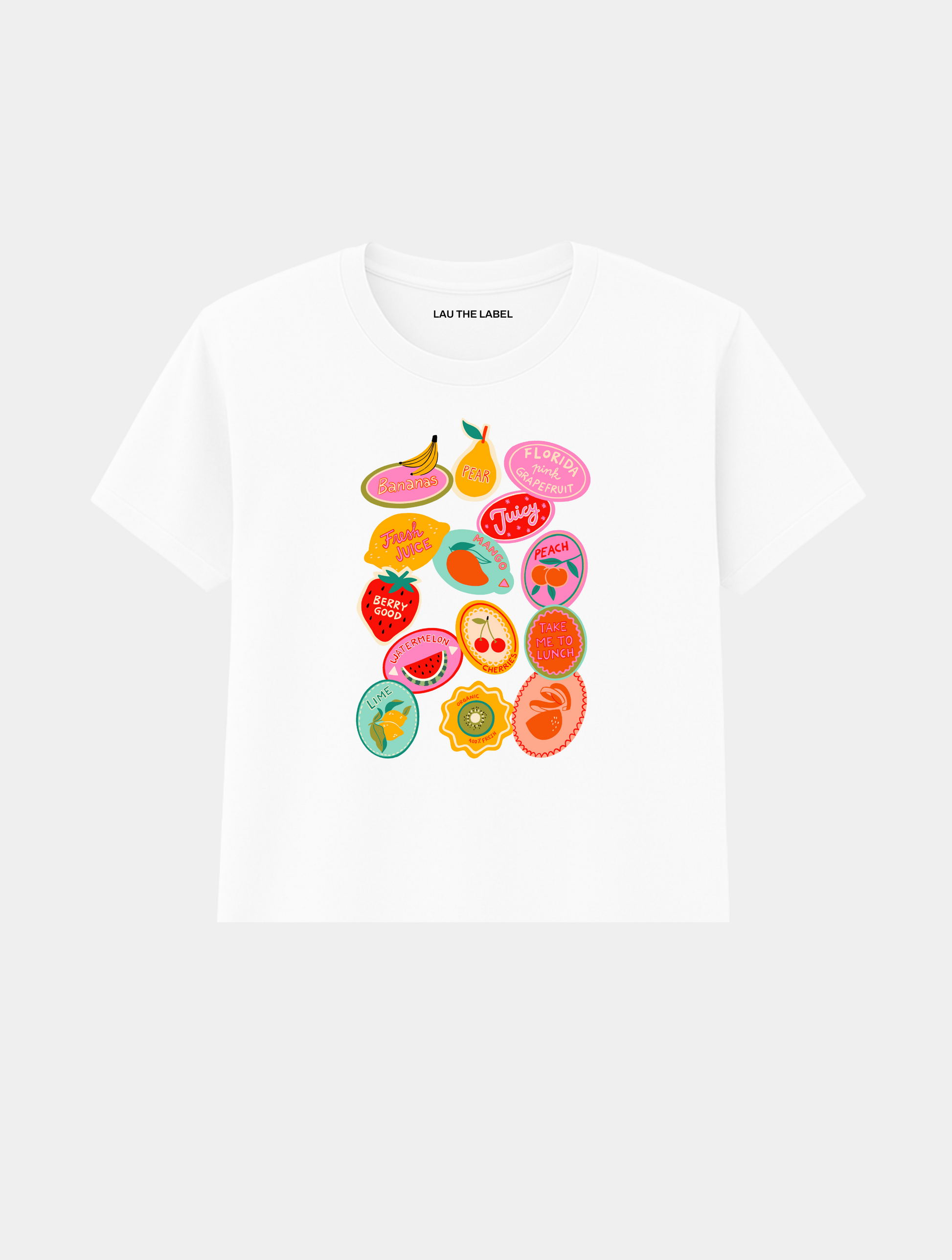 FRUIT MARKET BABY CROPPED TEE