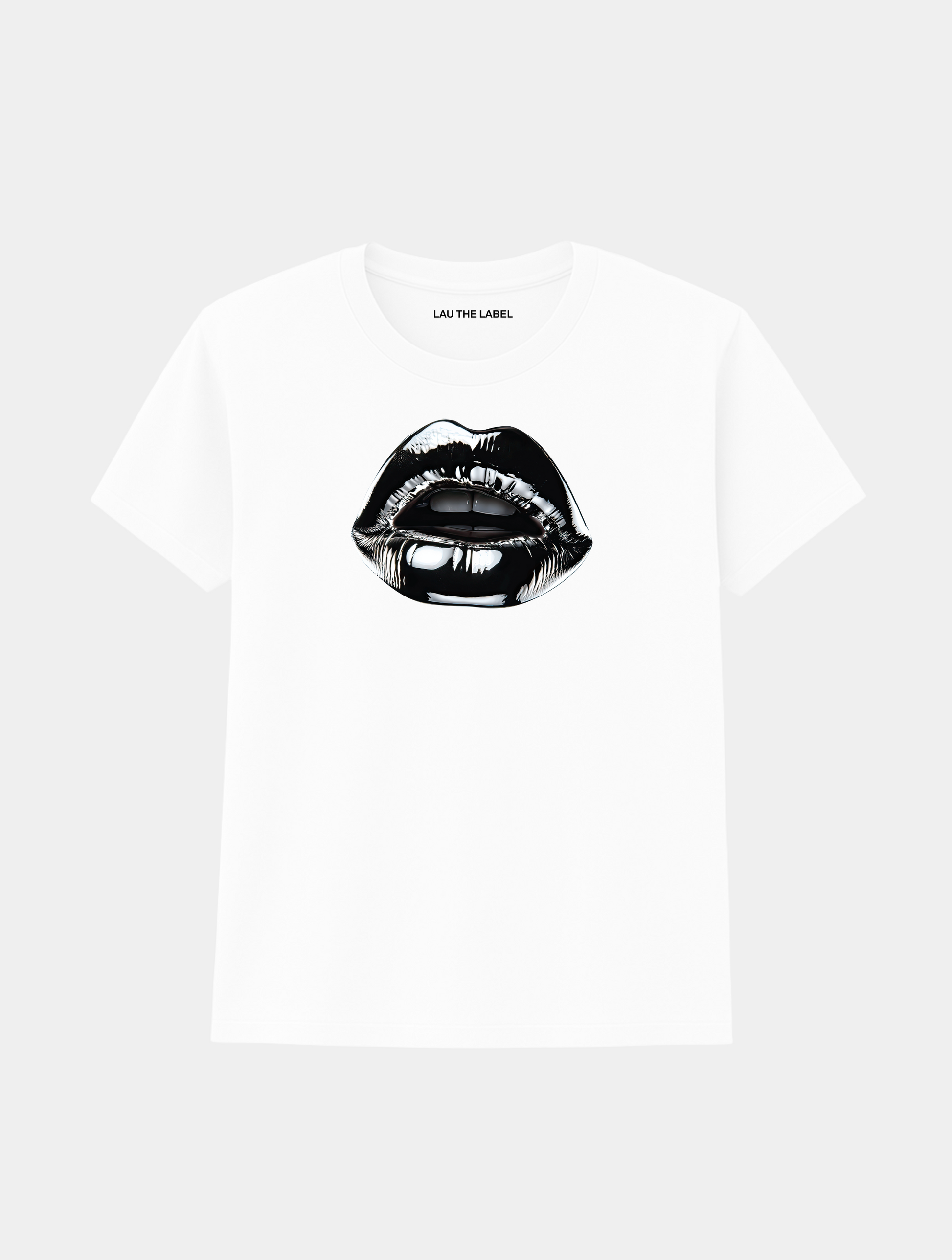 CHROME LIPS TEE