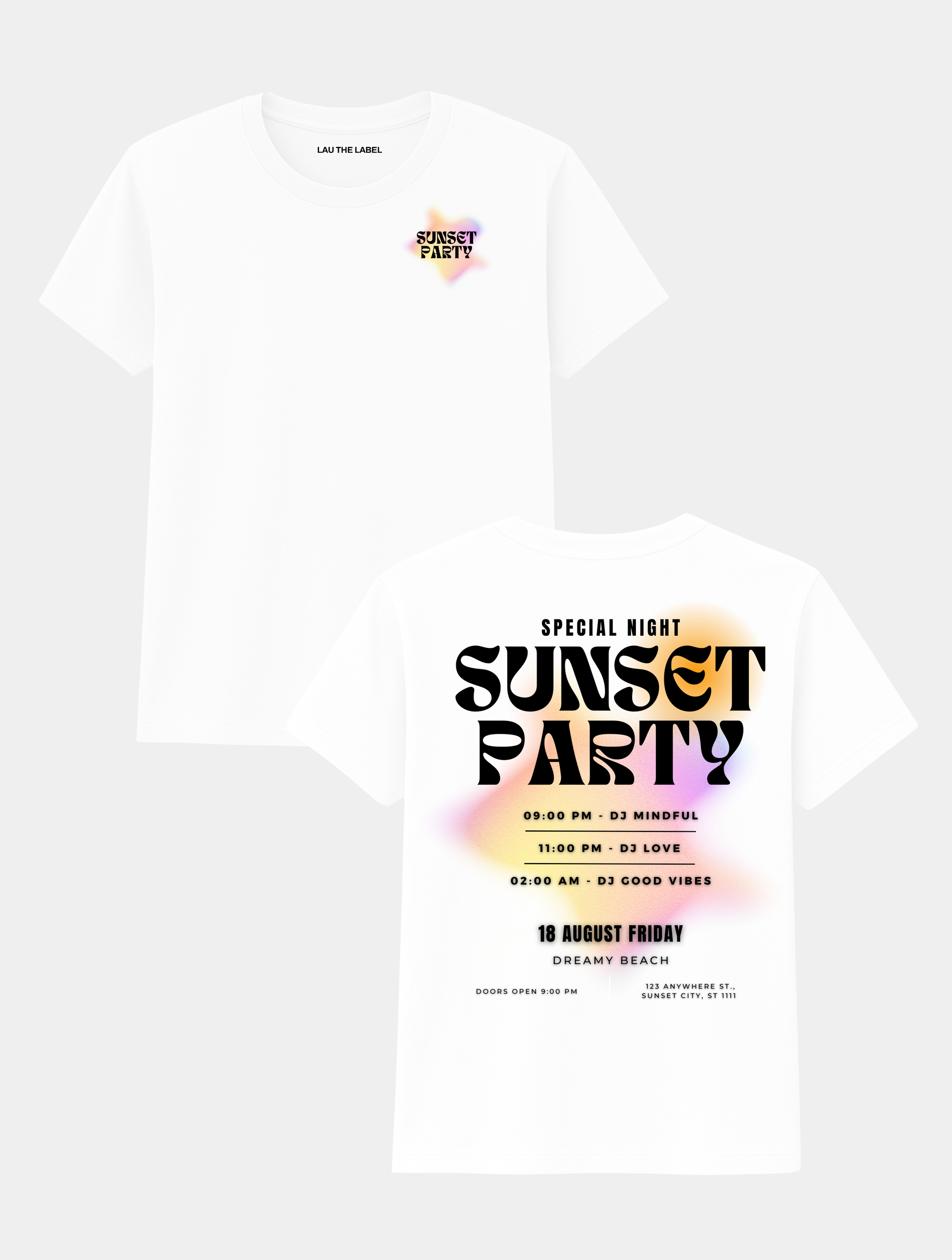 SUNSET PARTY TEE