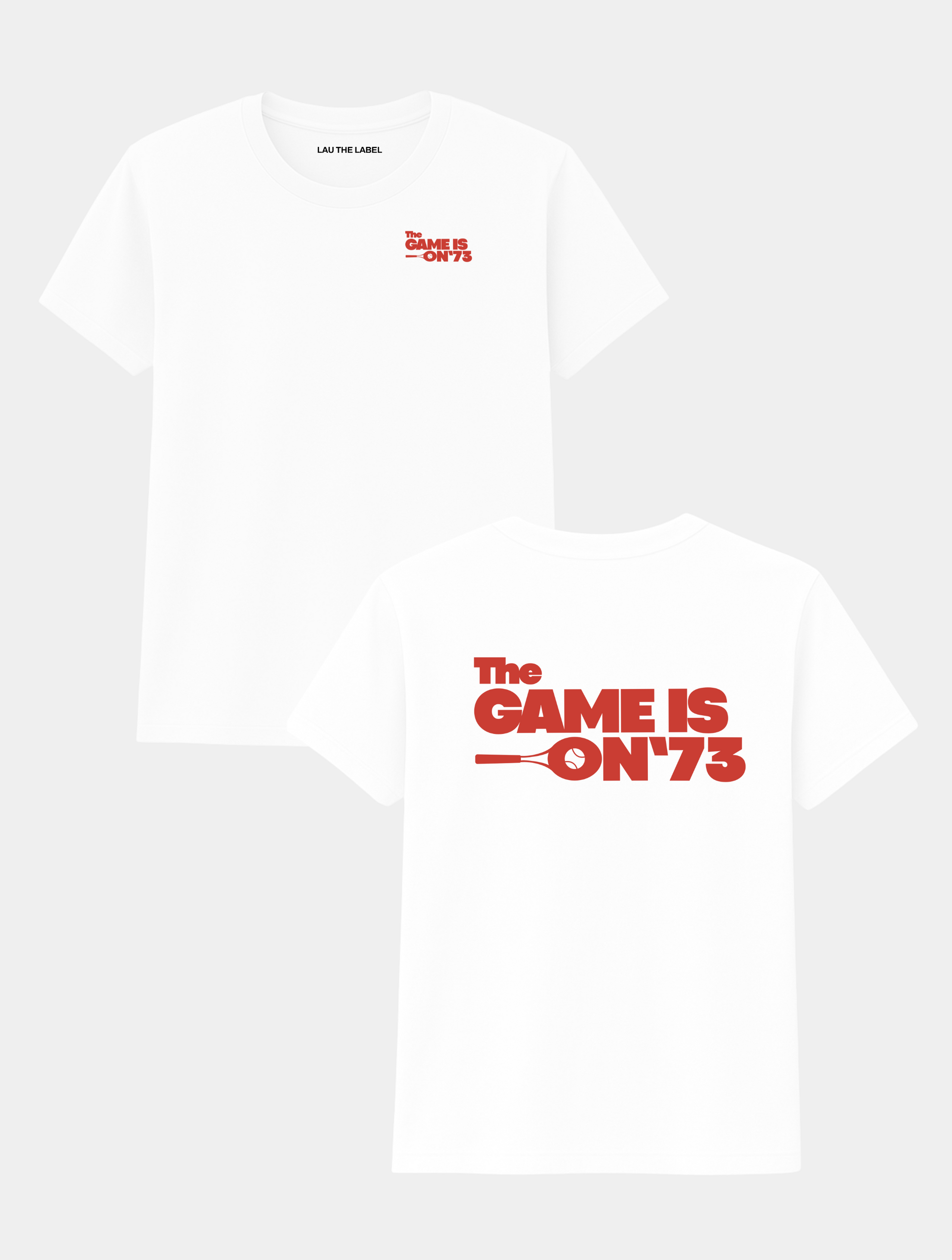 THE GAME IS ON TEE