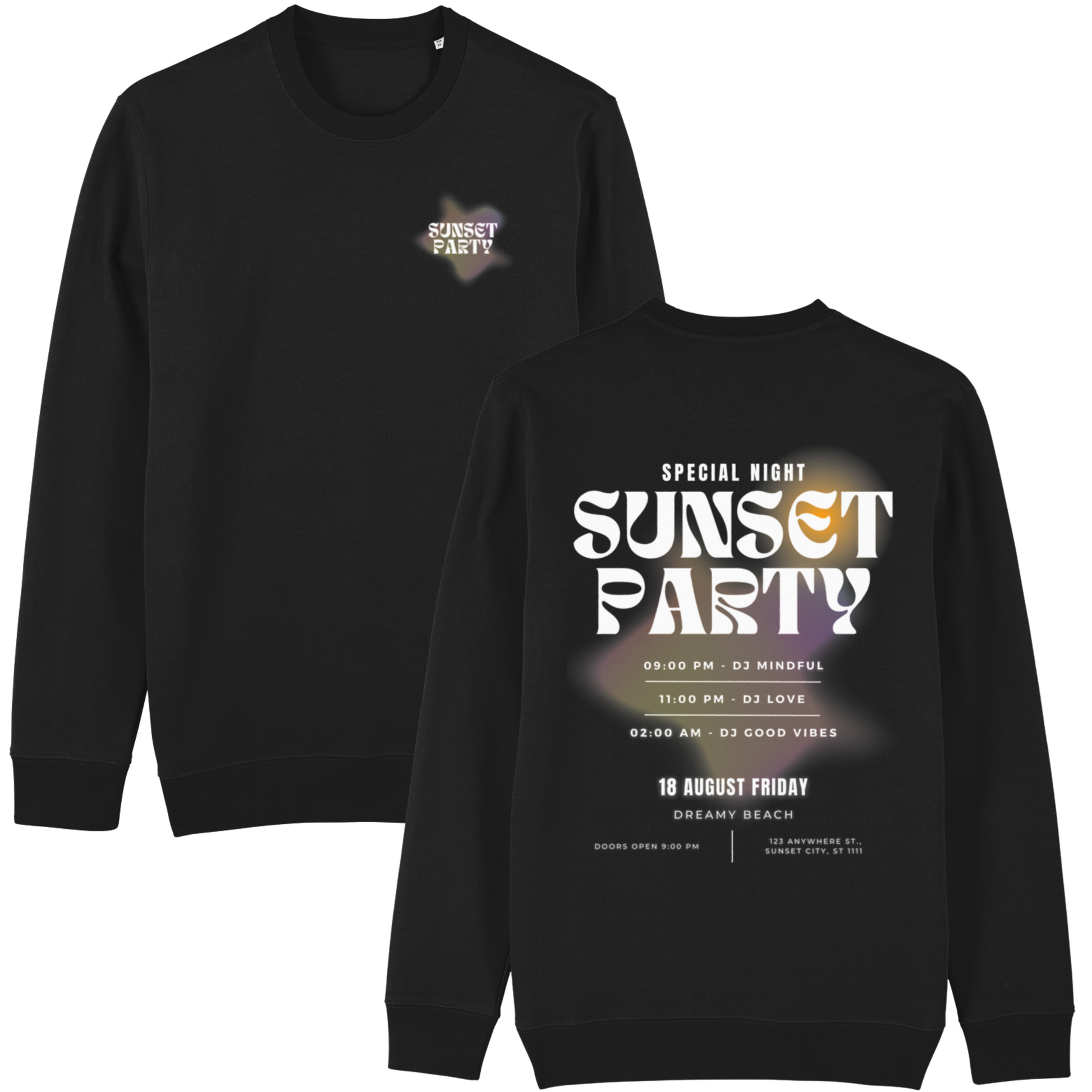 SUNSET PARTY SWEATSHIRT