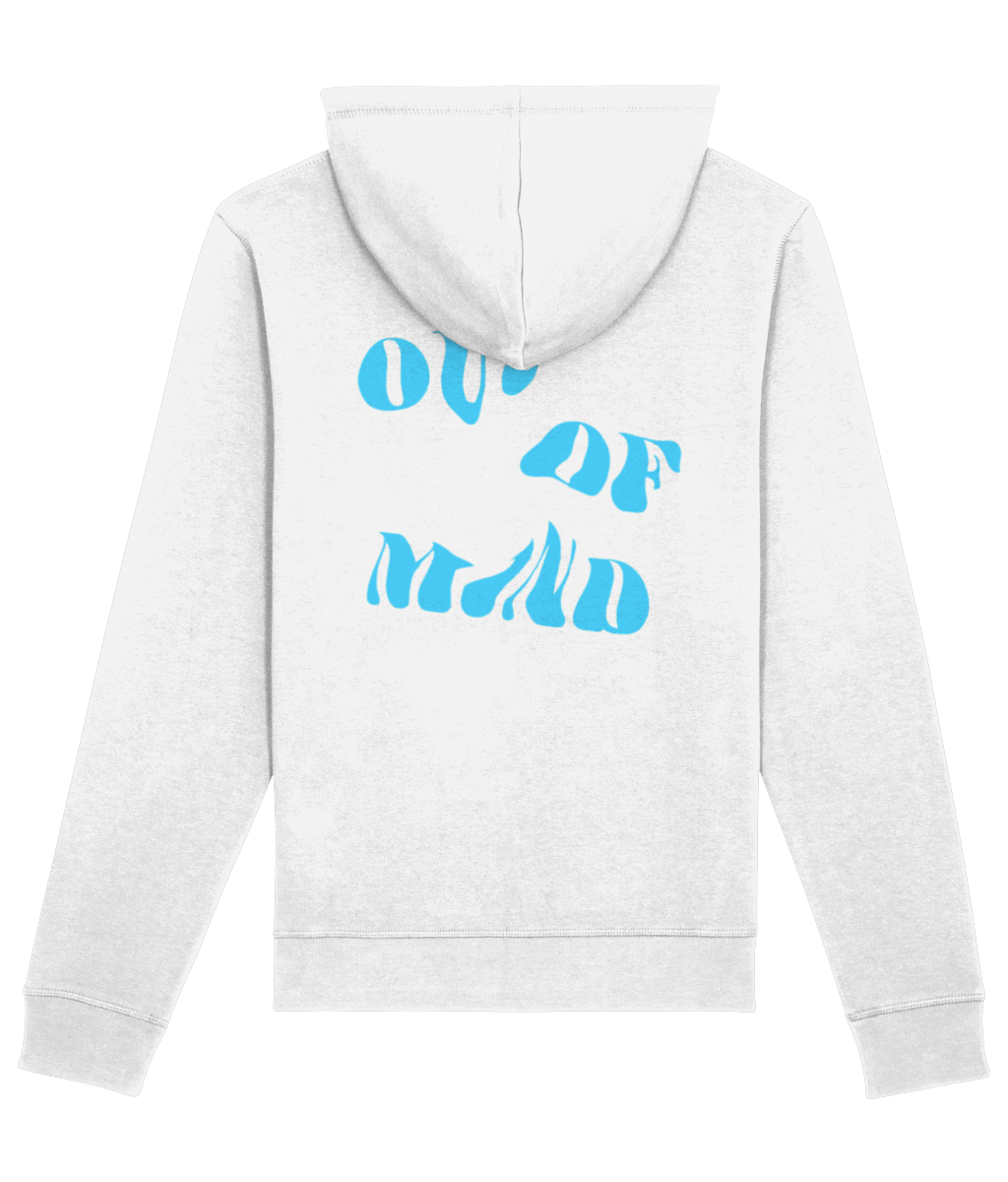 Off white best sale blue hoodie