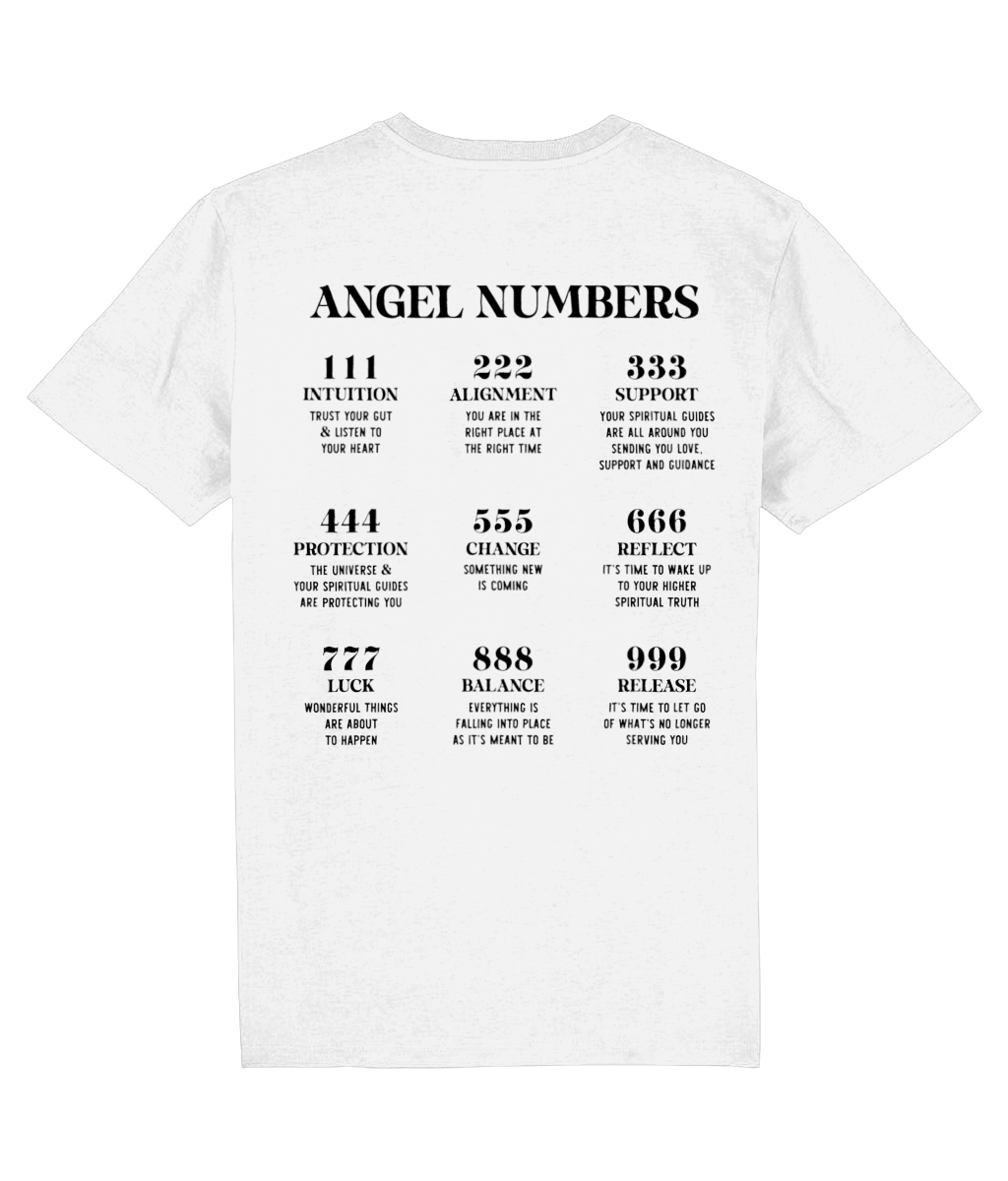 White store angel shirt