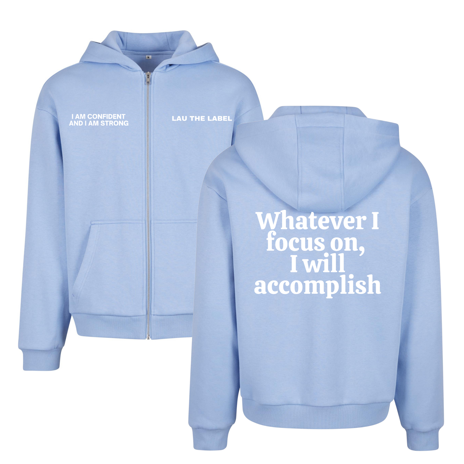 EMPOWER ZIPPED HOODIE (3d opdruk)