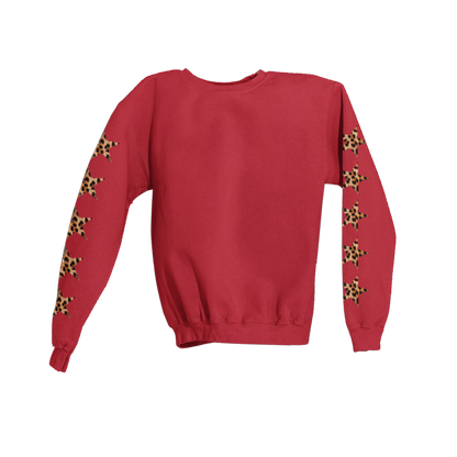 PANTER STARS SLEEVES SWEATSHIRT