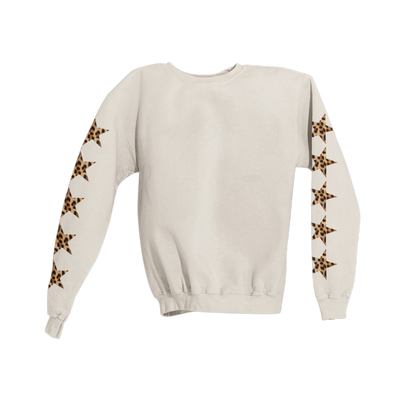 PANTER STARS SLEEVES SWEATSHIRT