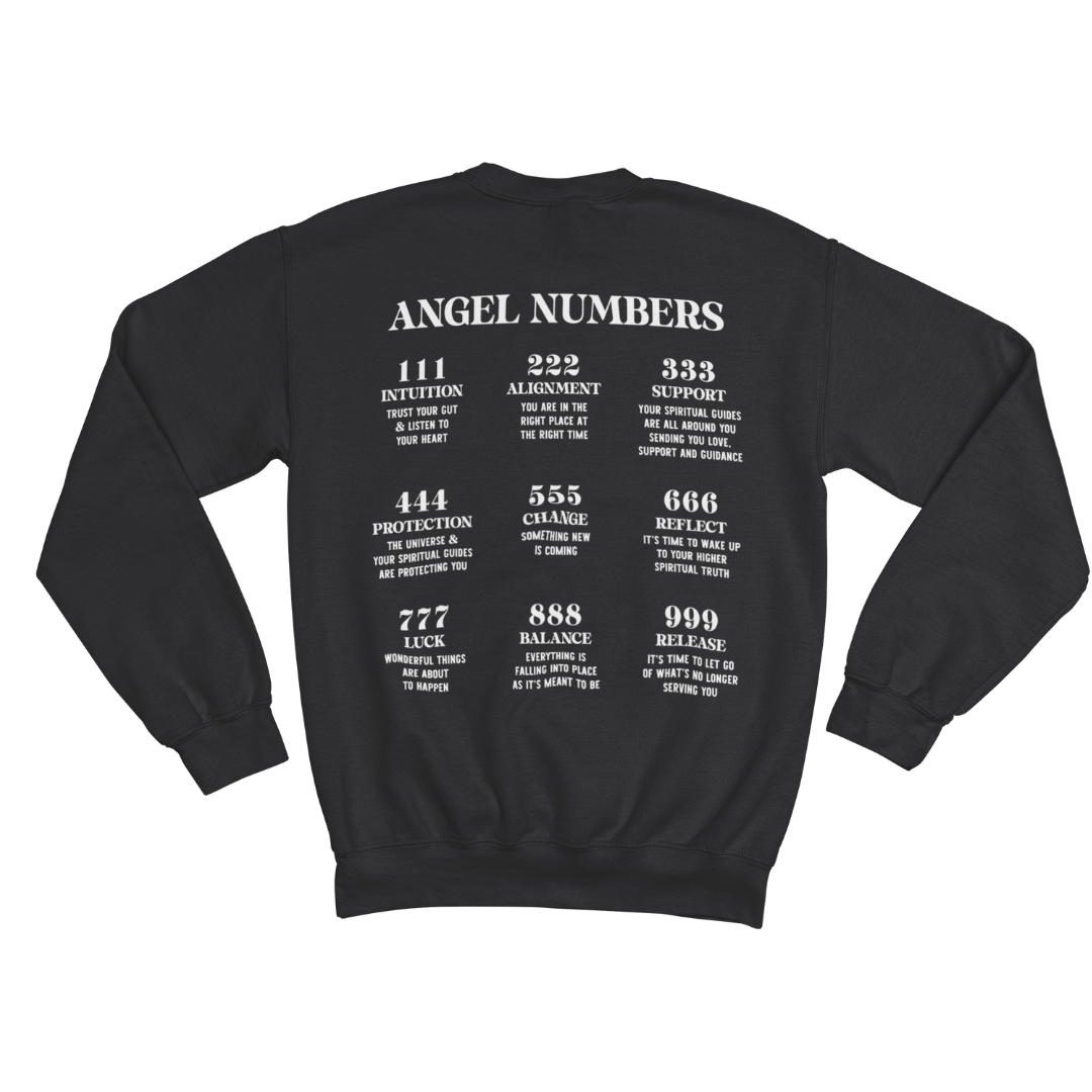 ANGEL NUMBERS SWEATSHIRT