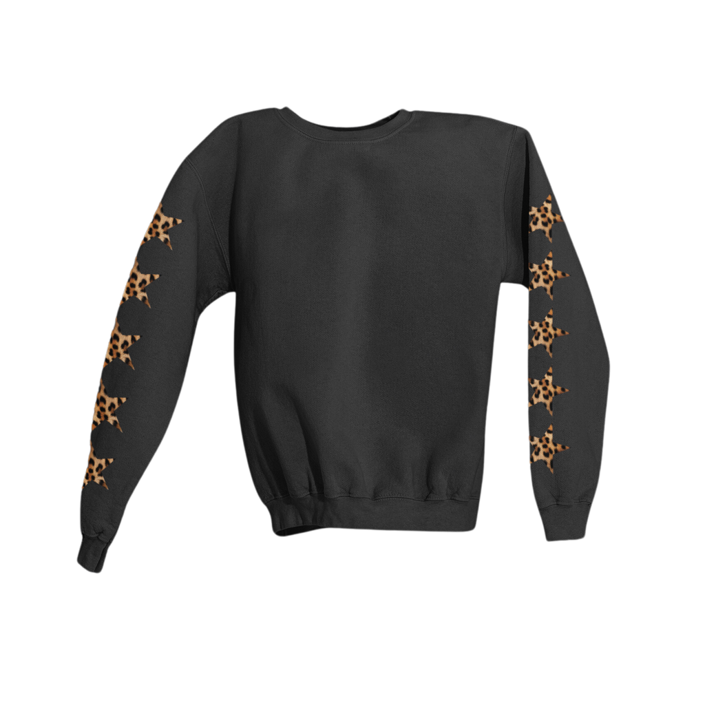 PANTER STARS SLEEVES SWEATSHIRT