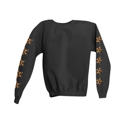 PANTER STARS SLEEVES SWEATSHIRT