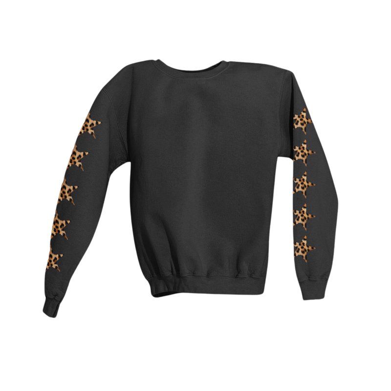PANTER STARS SLEEVES SWEATSHIRT