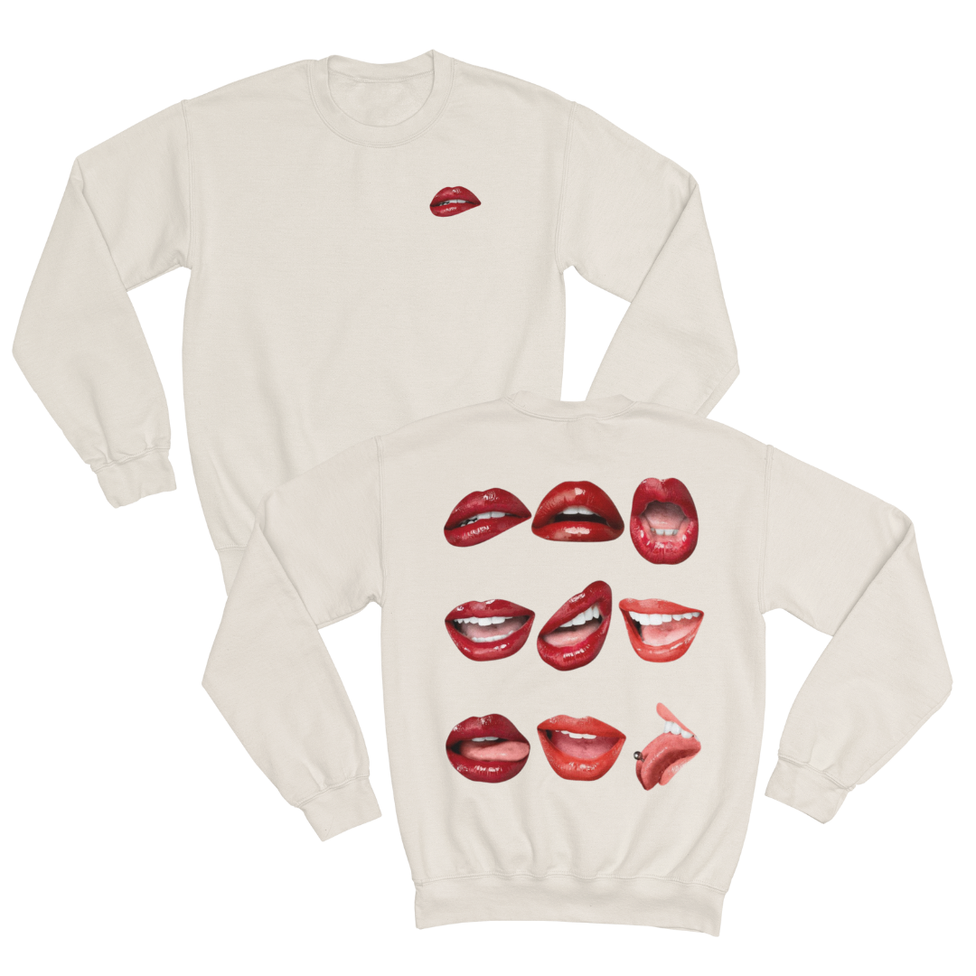 LIPS DON'T LIE SWEATSHIRT
