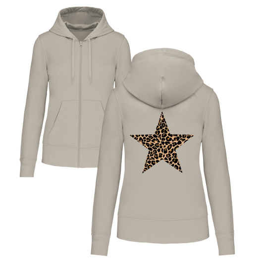 PANTER STAR ZIP HOODIE