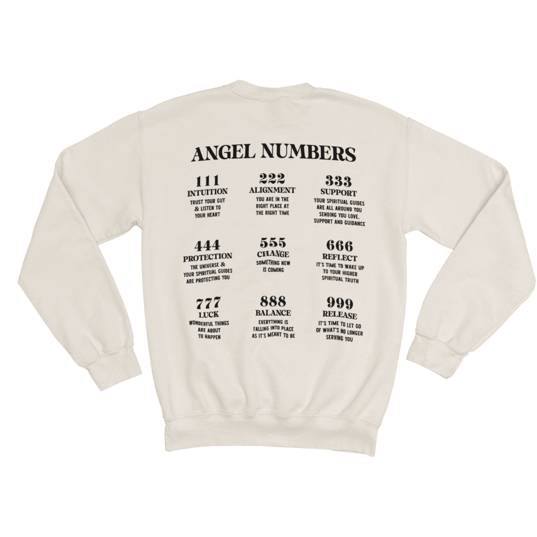 ANGEL NUMBERS SWEATSHIRT