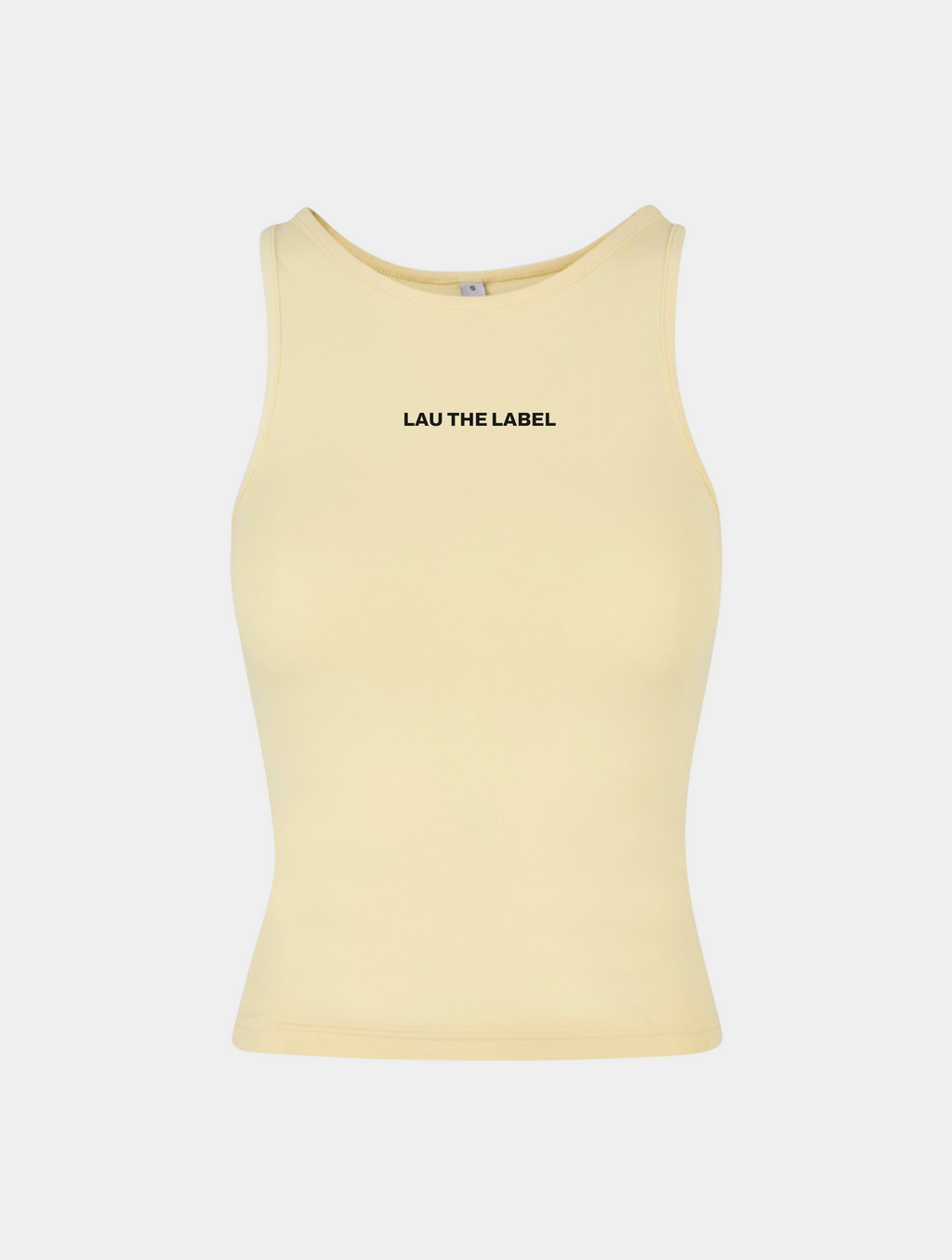 TANKTOP LOGO SOFT YELLOW