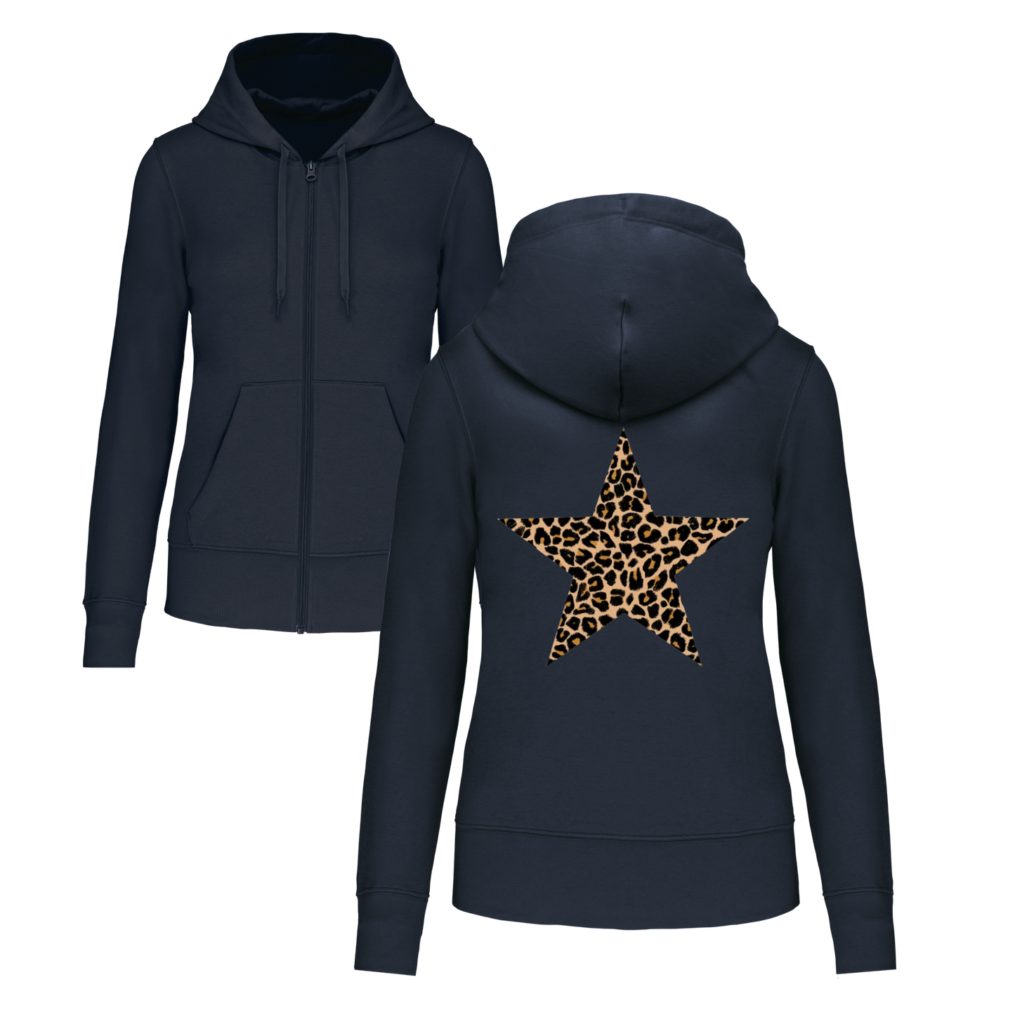 PANTER STAR ZIP HOODIE