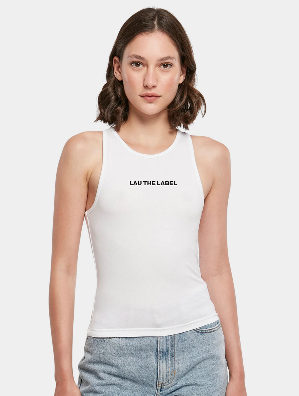 TANKTOP LOGO WHITE
