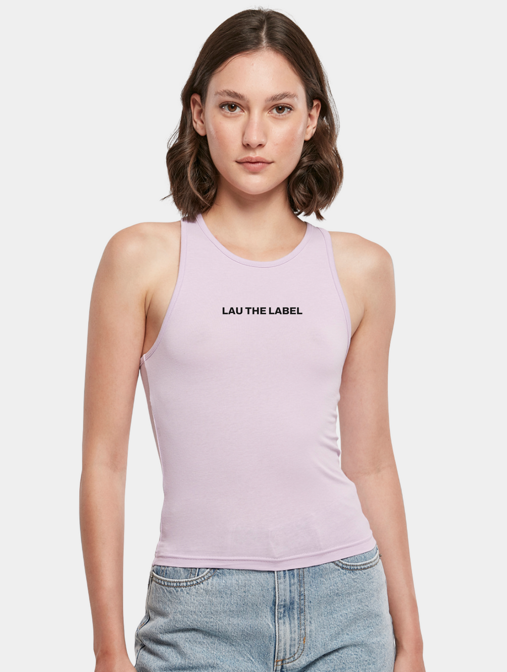 TANKTOP LOGO LILAC