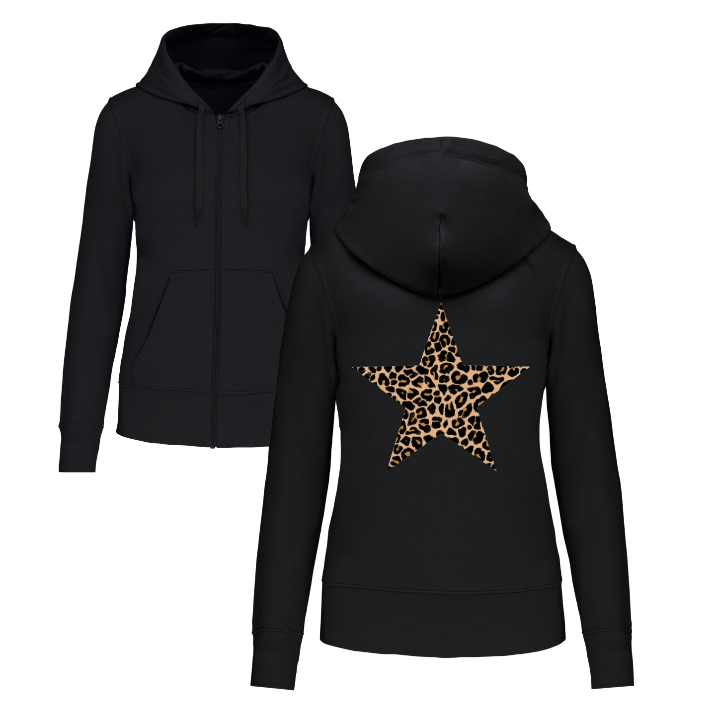 PANTER STAR ZIP HOODIE