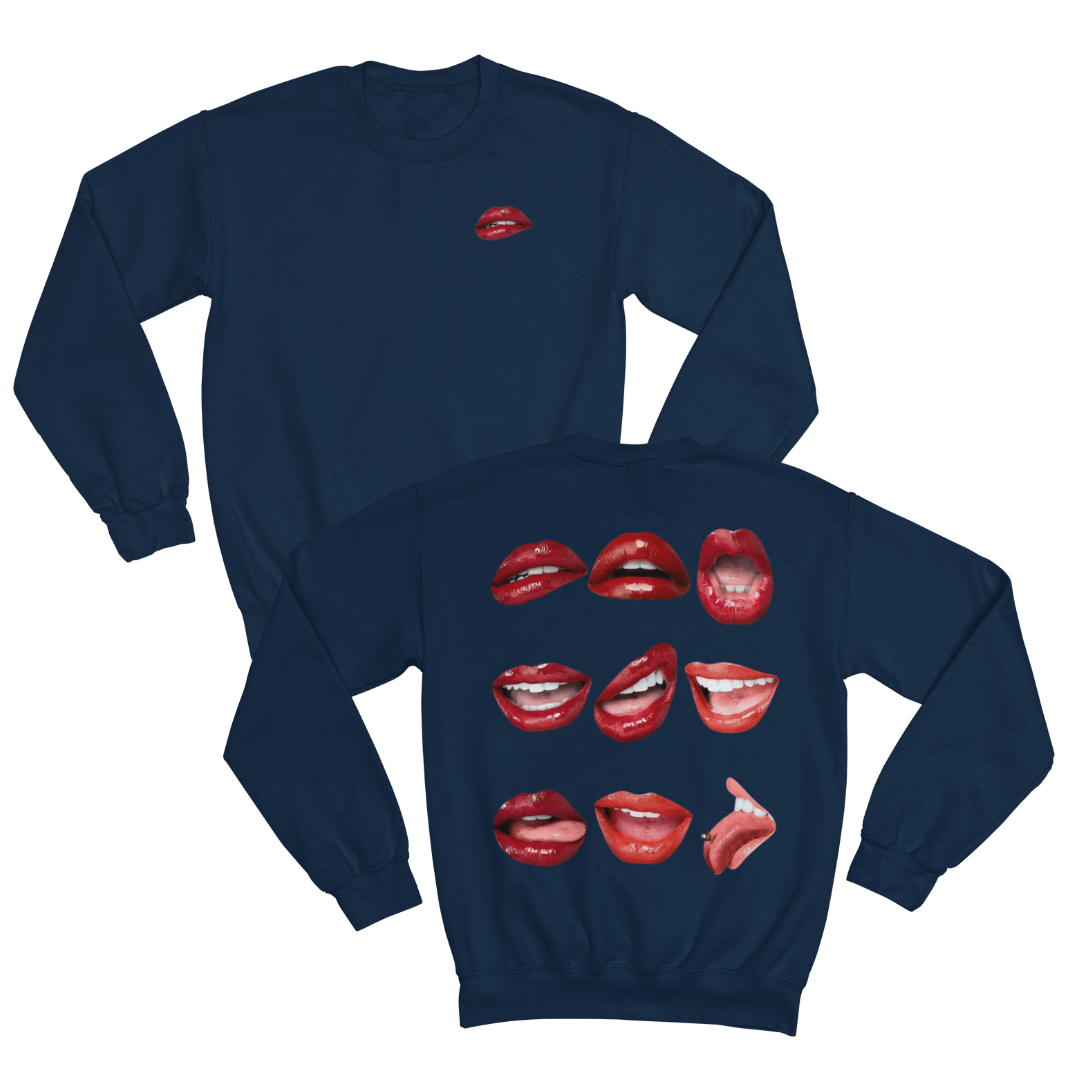 LIPS DON'T LIE SWEATSHIRT