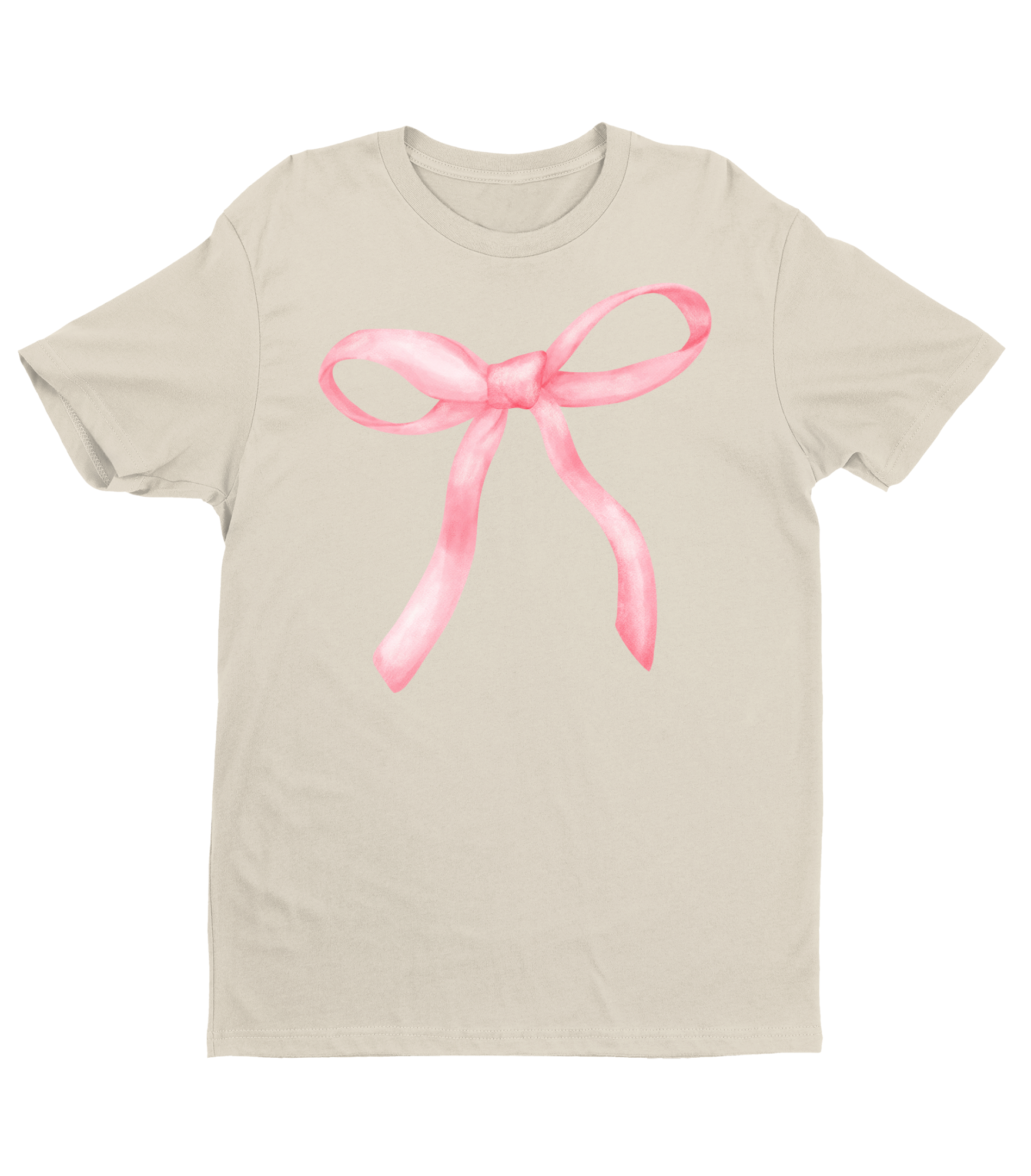 PINK FRONT BOW SHIRT
