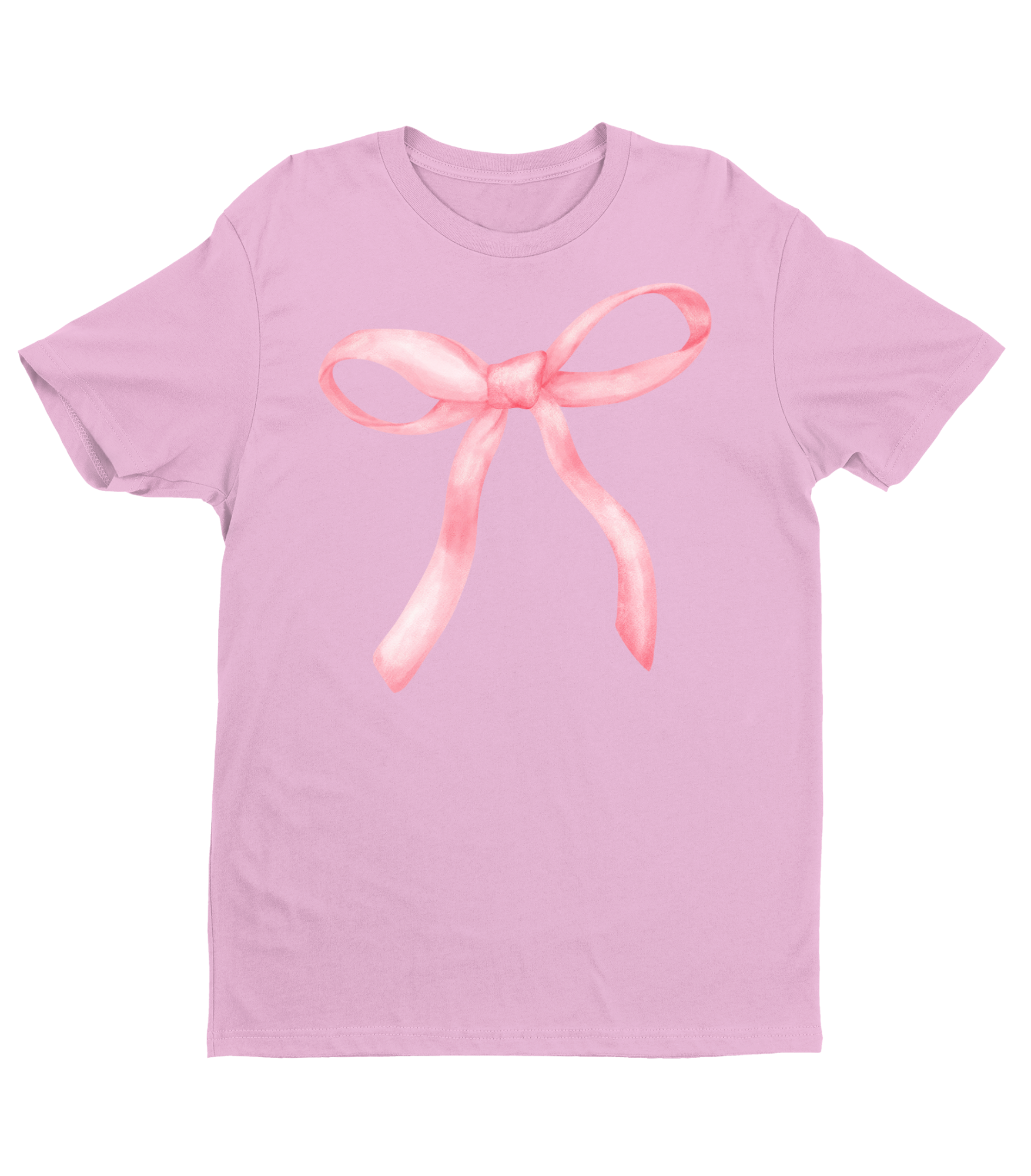PINK FRONT BOW SHIRT