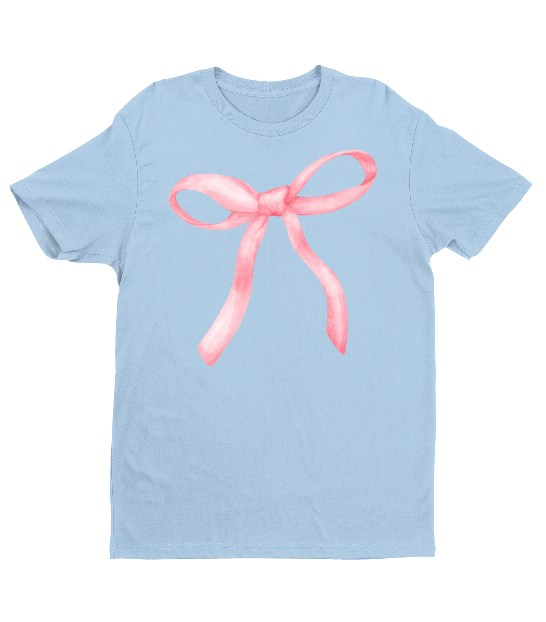 PINK FRONT BOW SHIRT