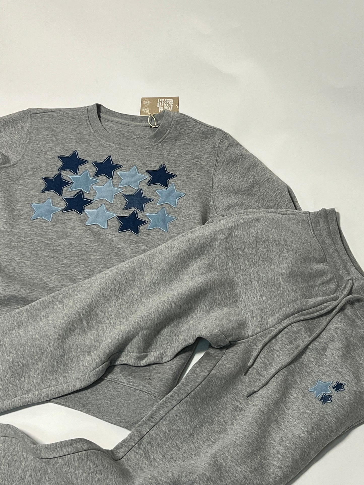 JOGGING SET DENIM STARS