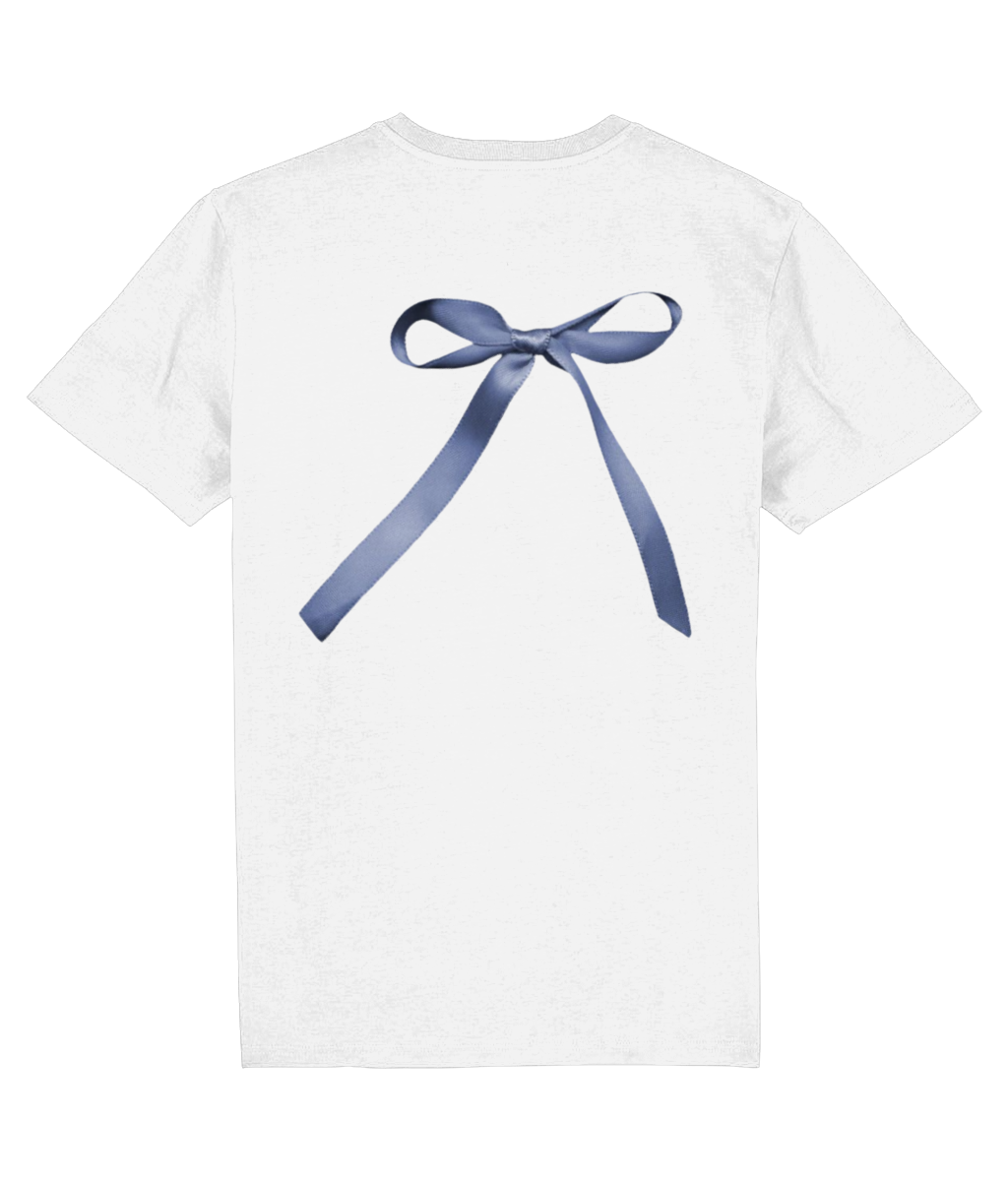 BLUE BOW SHIRT