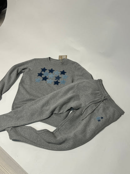 JOGGING SET DENIM STARS