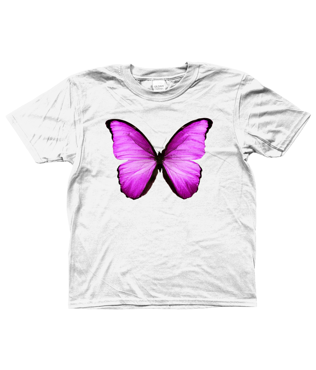 BUTTERFLY BABY CROPPED TEE