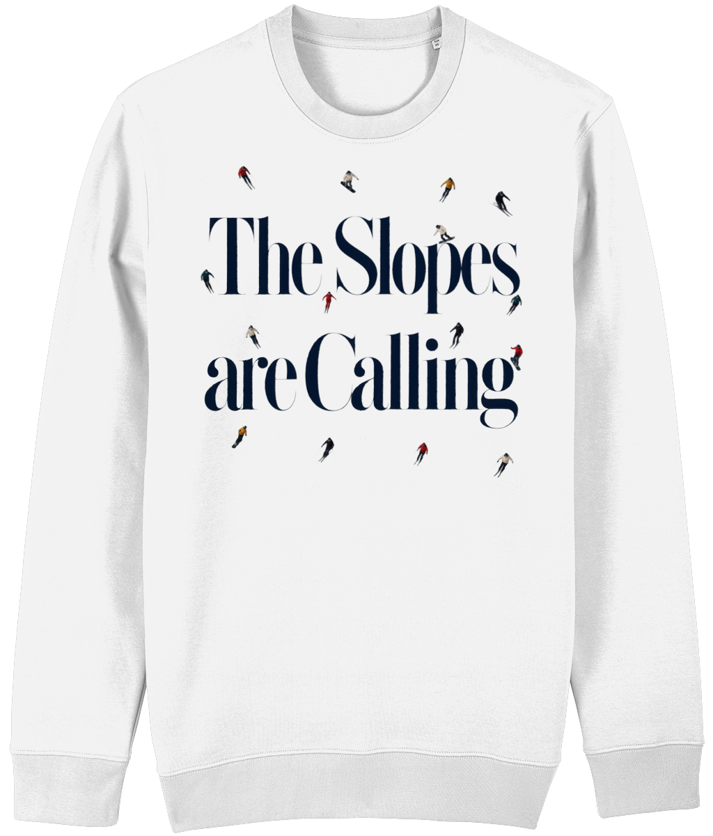 THE SLOPES ARE CALLING SWEATSHIRT