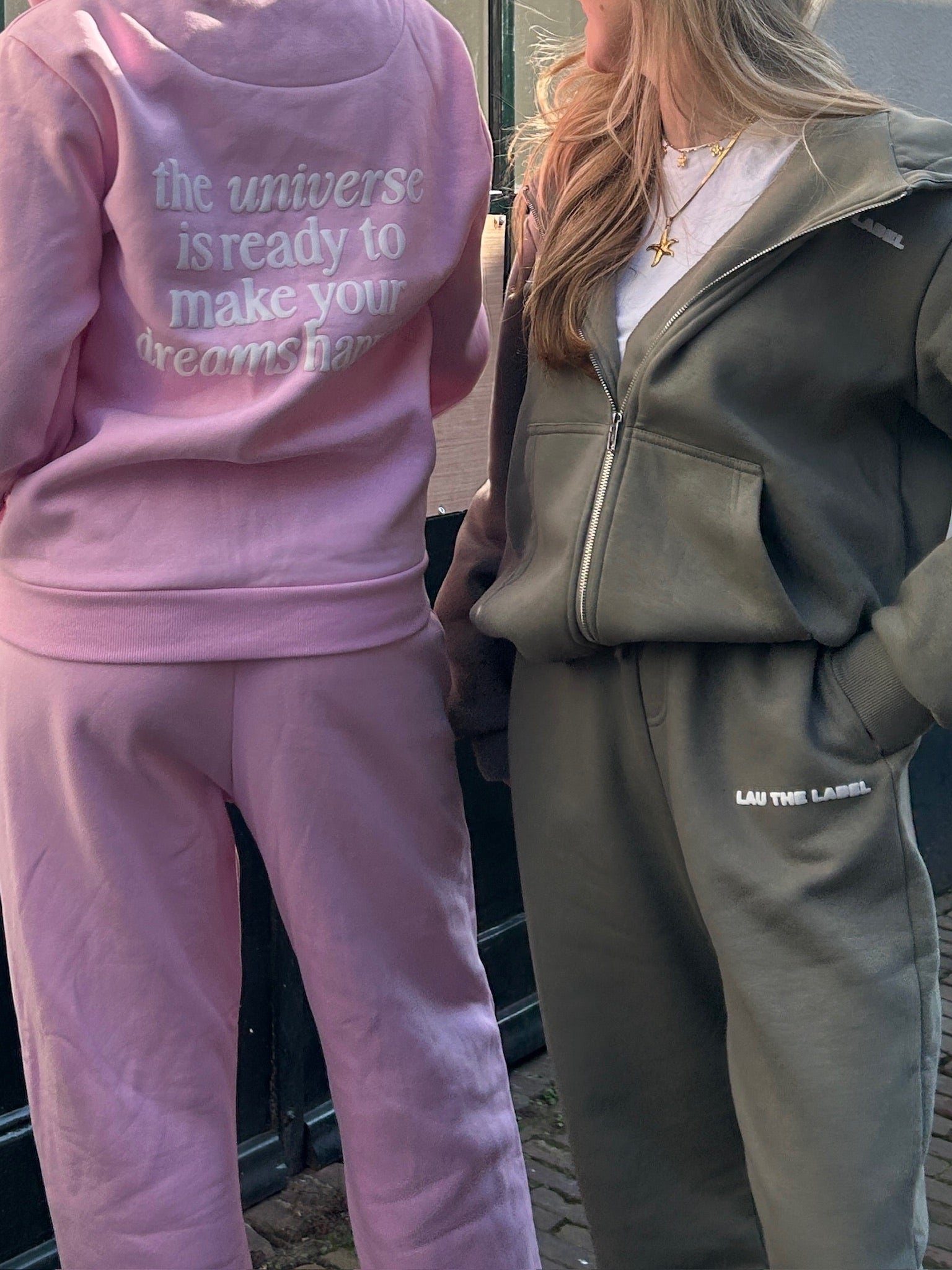 MAKE YOUR DREAMS HAPPEN ZIPPED HOODIE