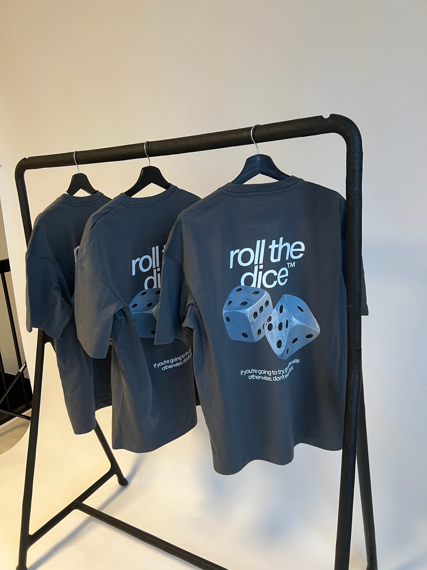 ROLL THE DICE LIMITED EDITION OVERSIZED T-SHIRT