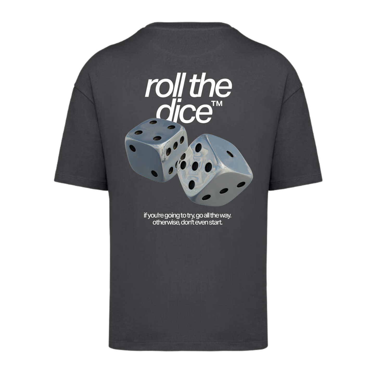 ROLL THE DICE LIMITED EDITION OVERSIZED T-SHIRT