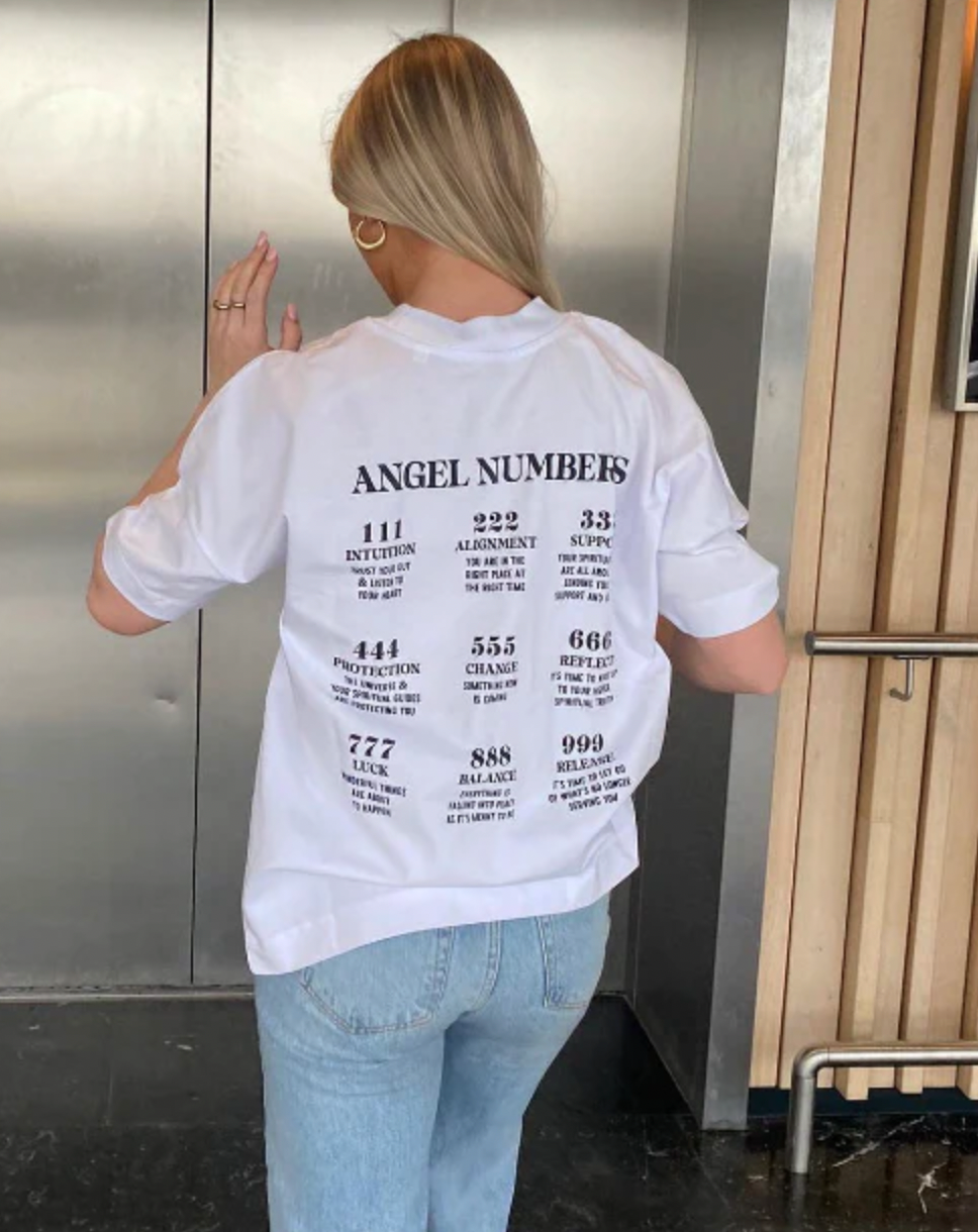 ANGEL NUMBERS TEE