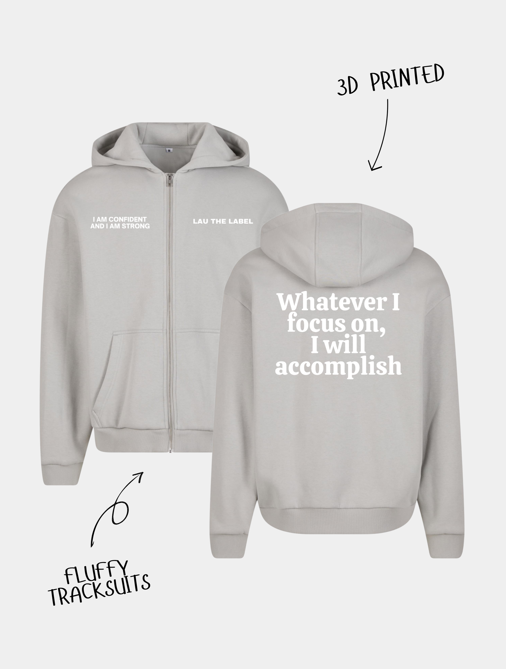 EMPOWER ZIPPED HOODIE (3d opdruk)