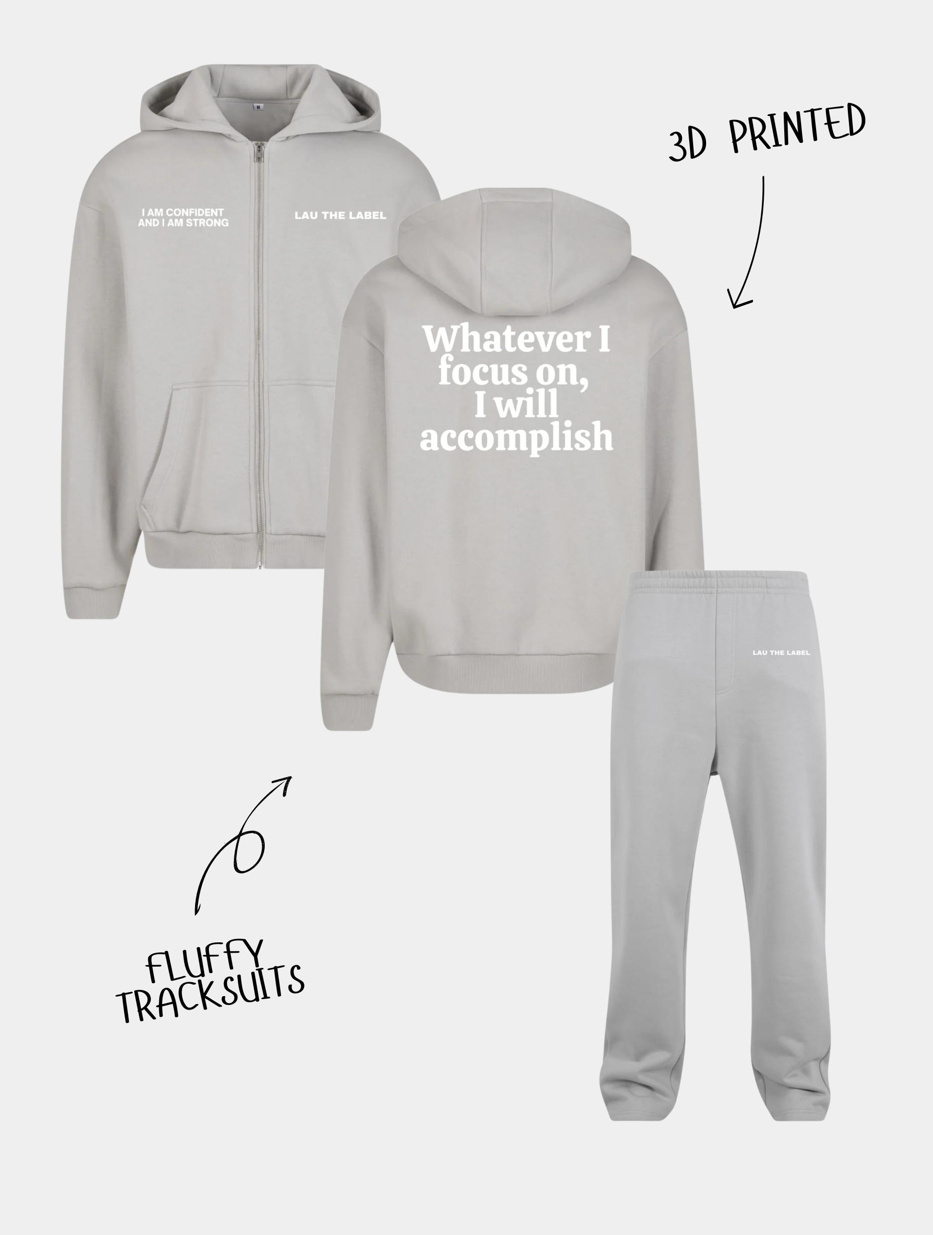 EMPOWER ZIPPED TRACKSUIT