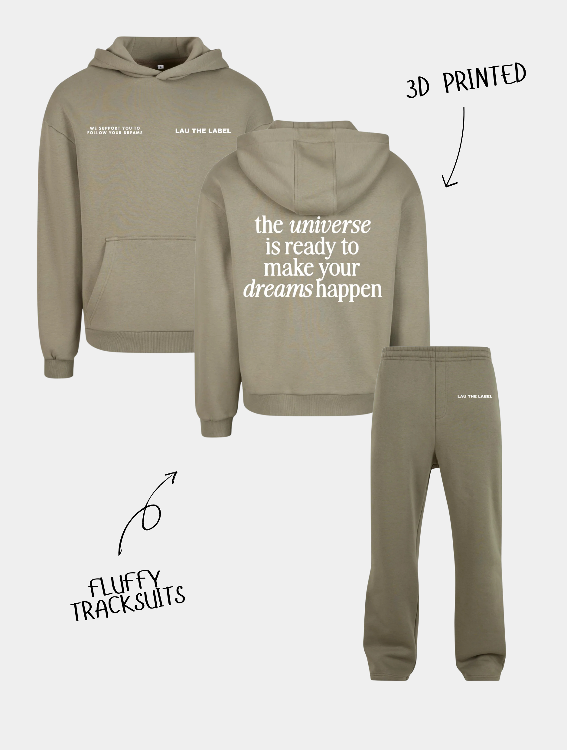 MAKE YOUR DREAMS HAPPEN TRACKSUIT
