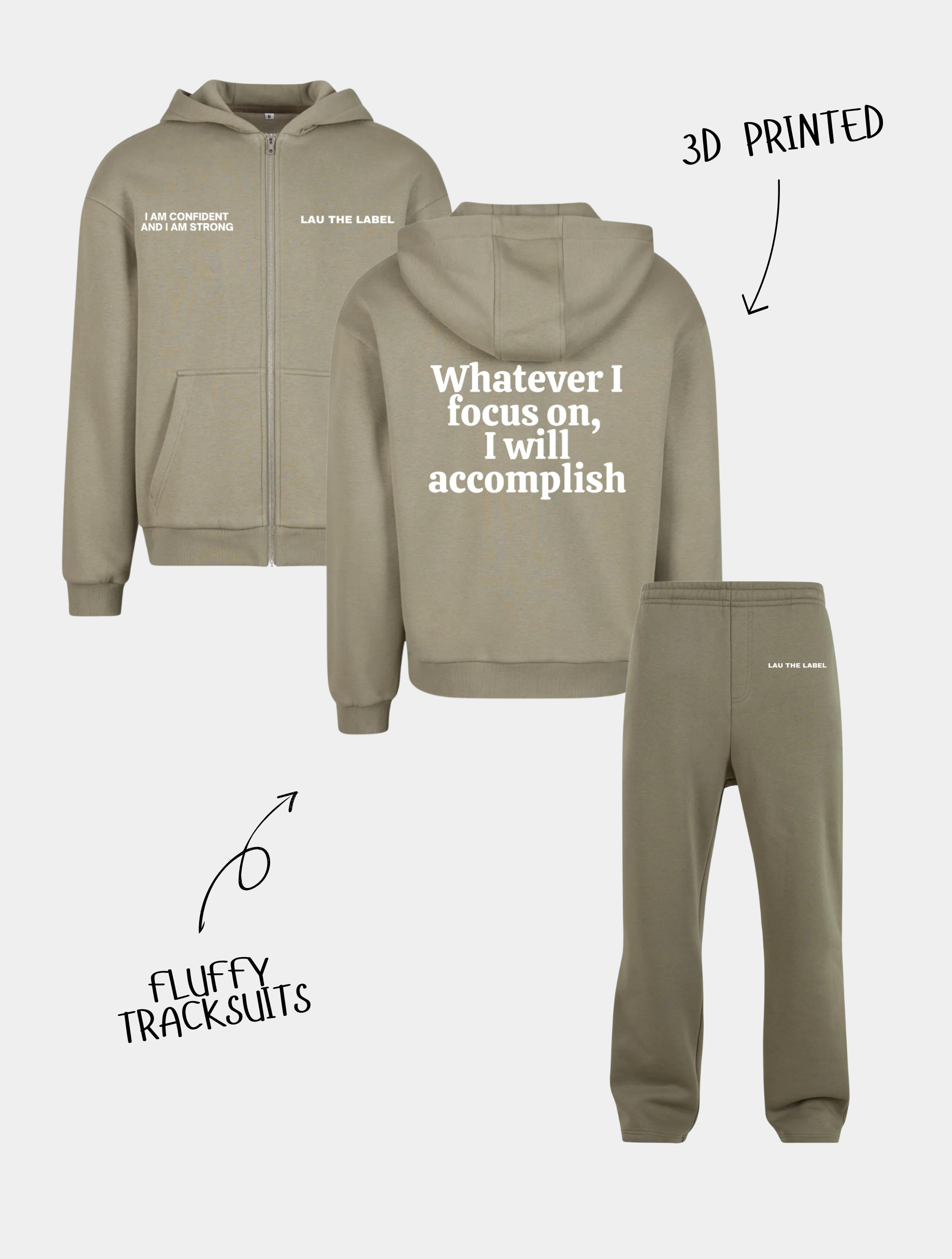 EMPOWER ZIPPED TRACKSUIT