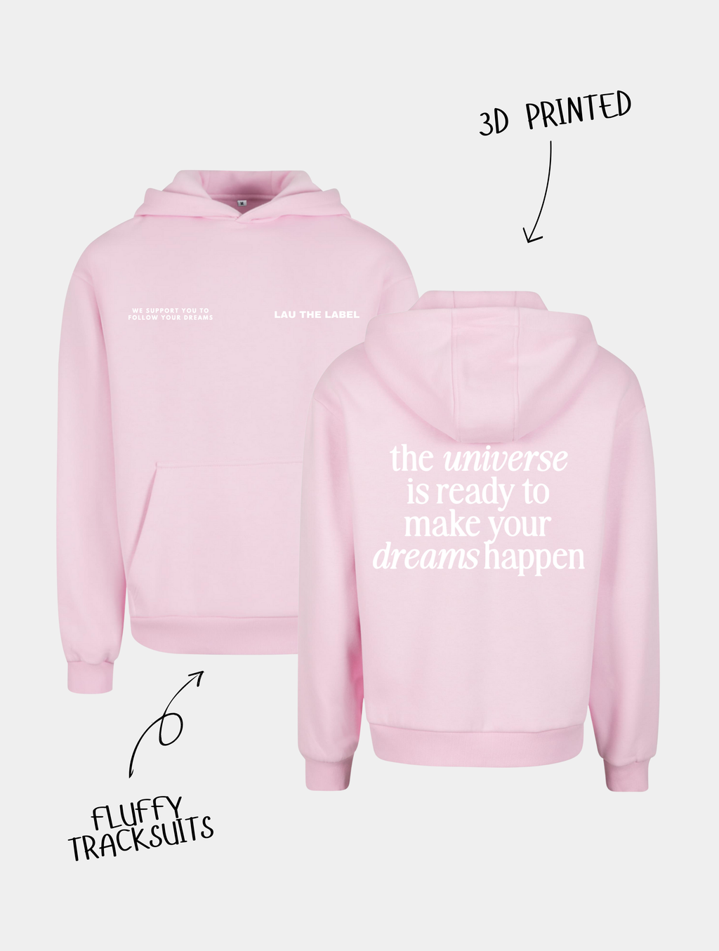 MAKE YOUR DREAMS HAPPEN HOODIE