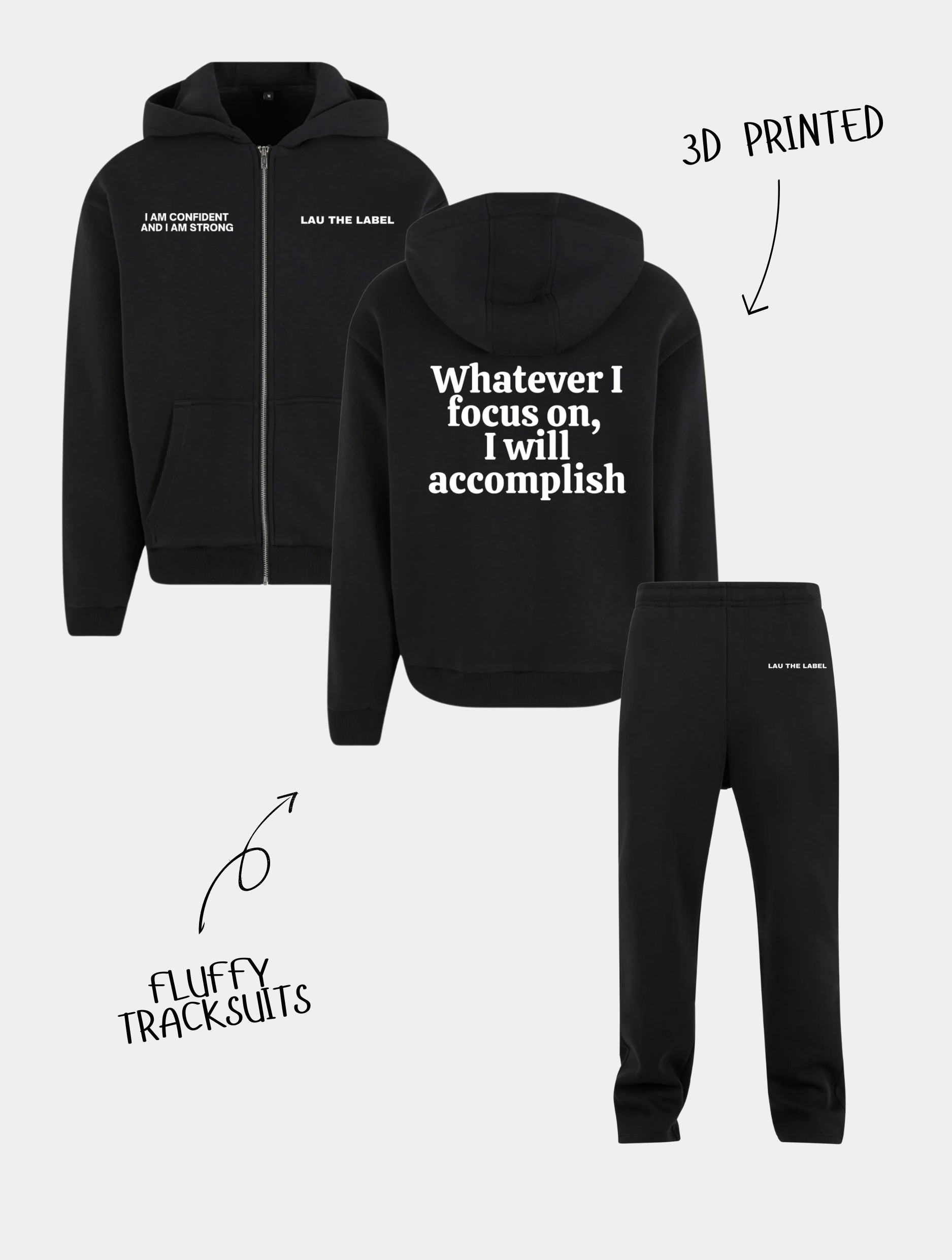 EMPOWER ZIPPED TRACKSUIT