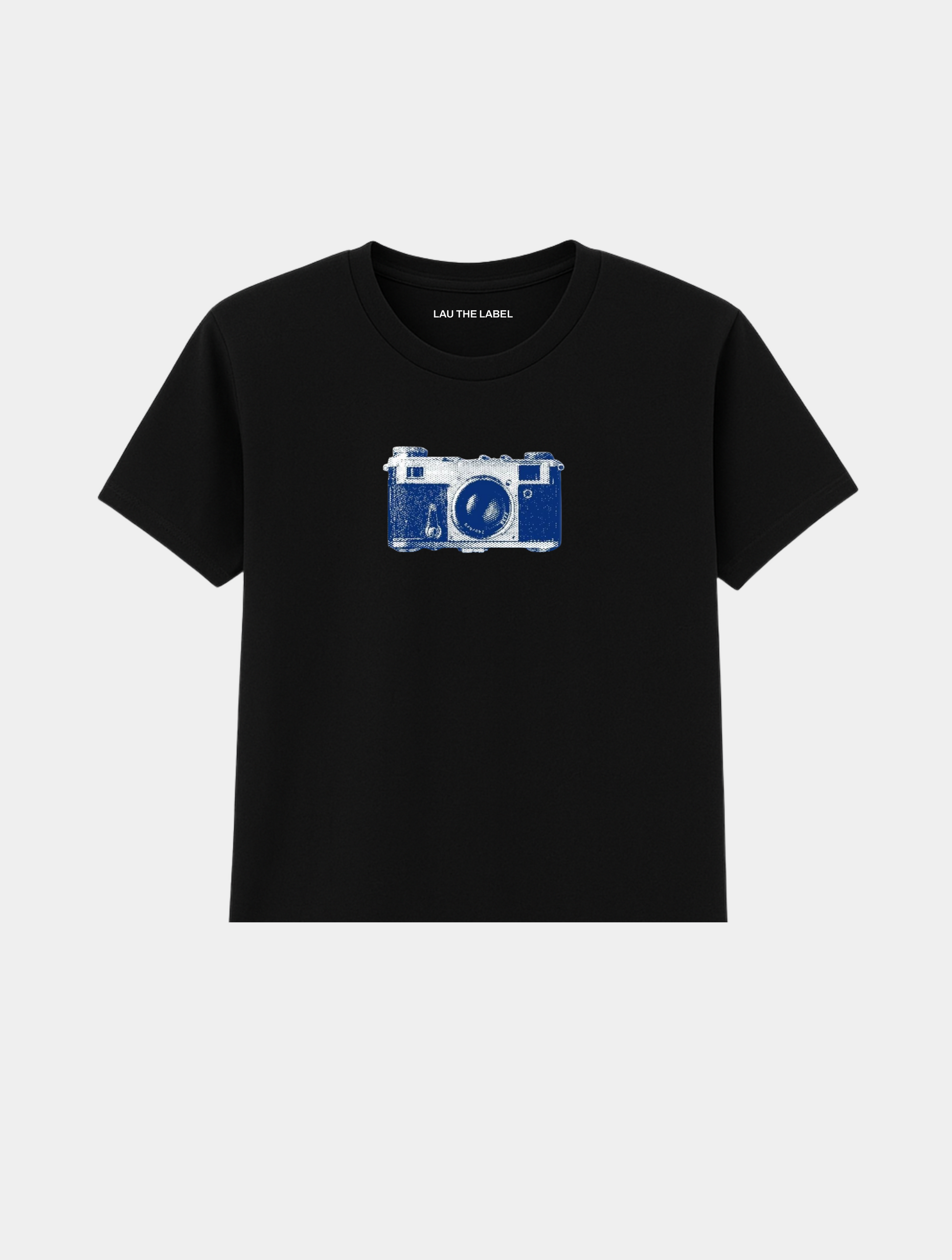 CAMERA BABY CROPPED TEE