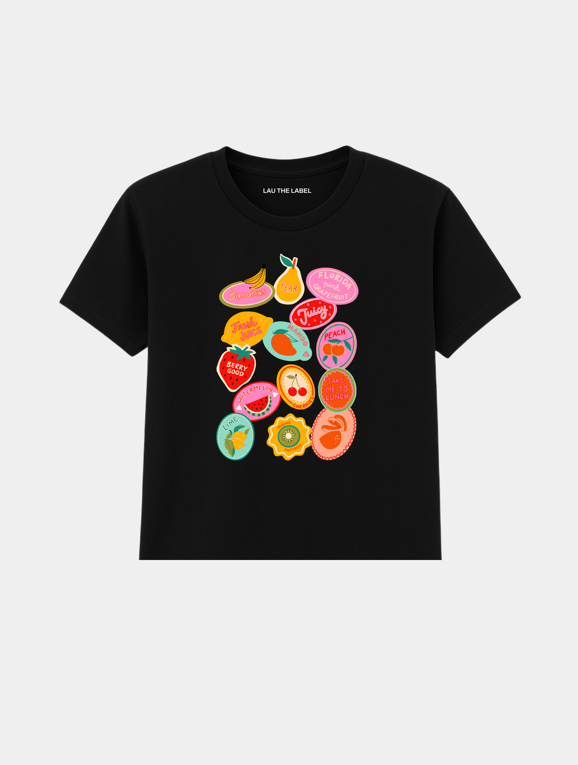 FRUIT MARKET BABY CROPPED TEE