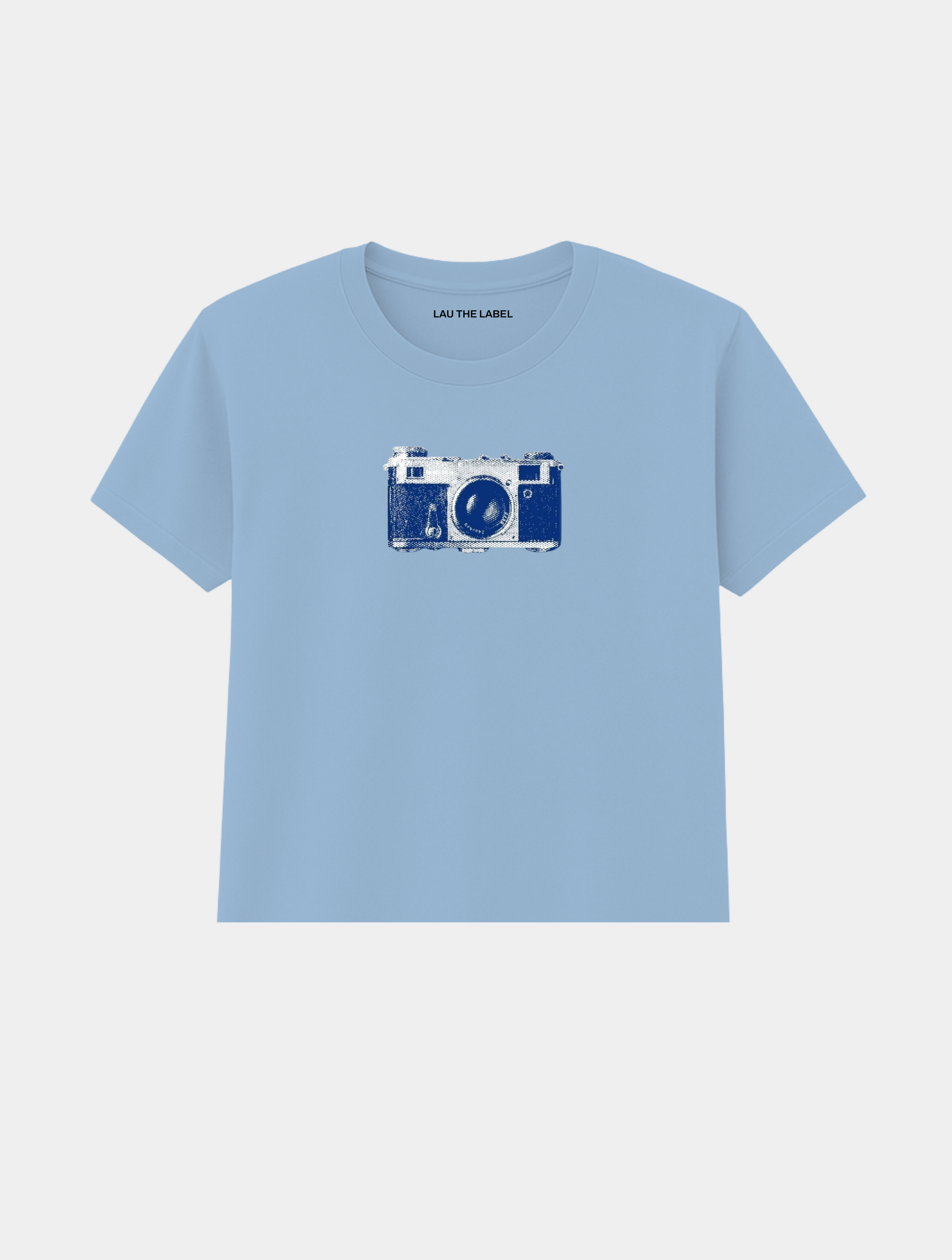 CAMERA BABY CROPPED TEE