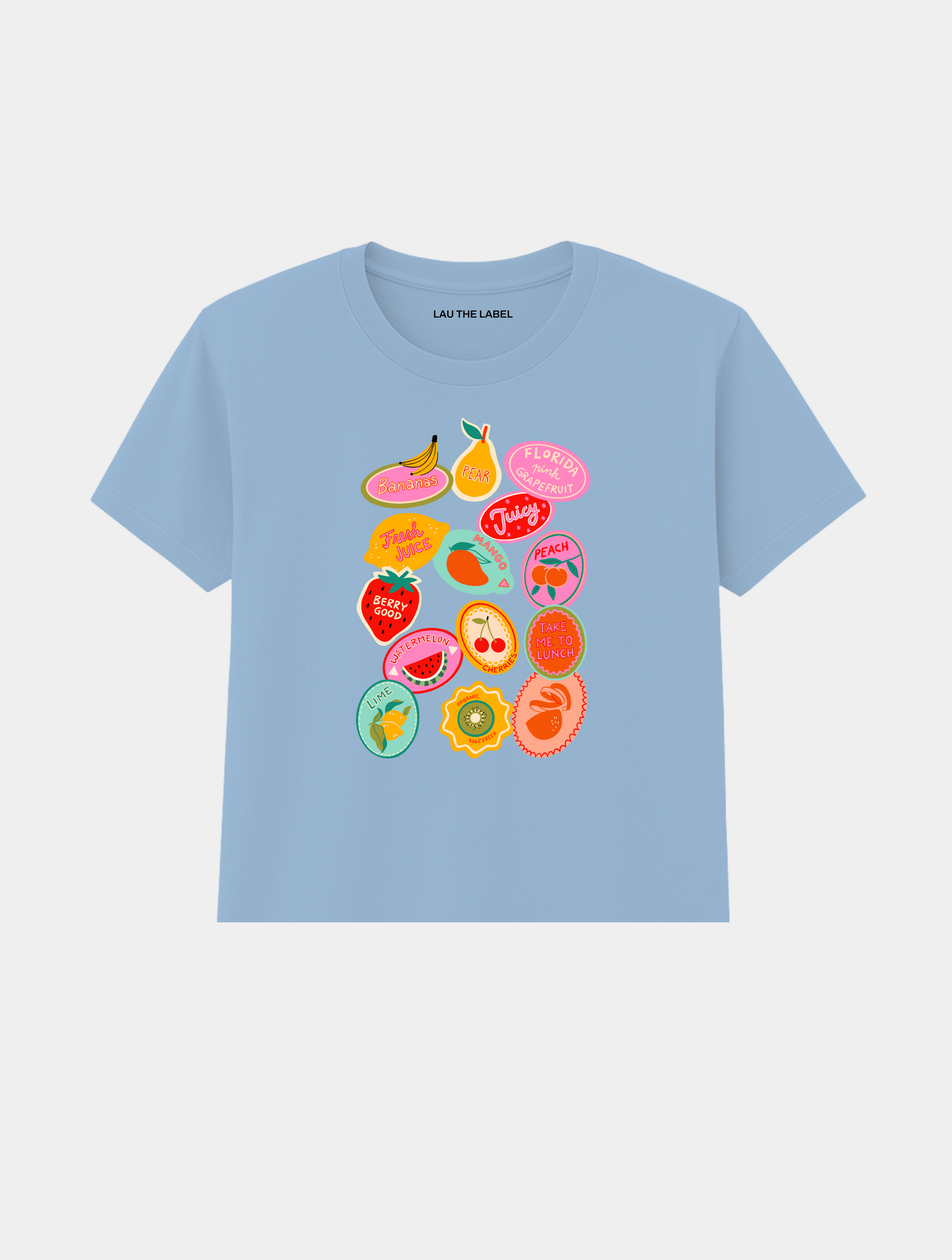 FRUIT MARKET BABY CROPPED TEE