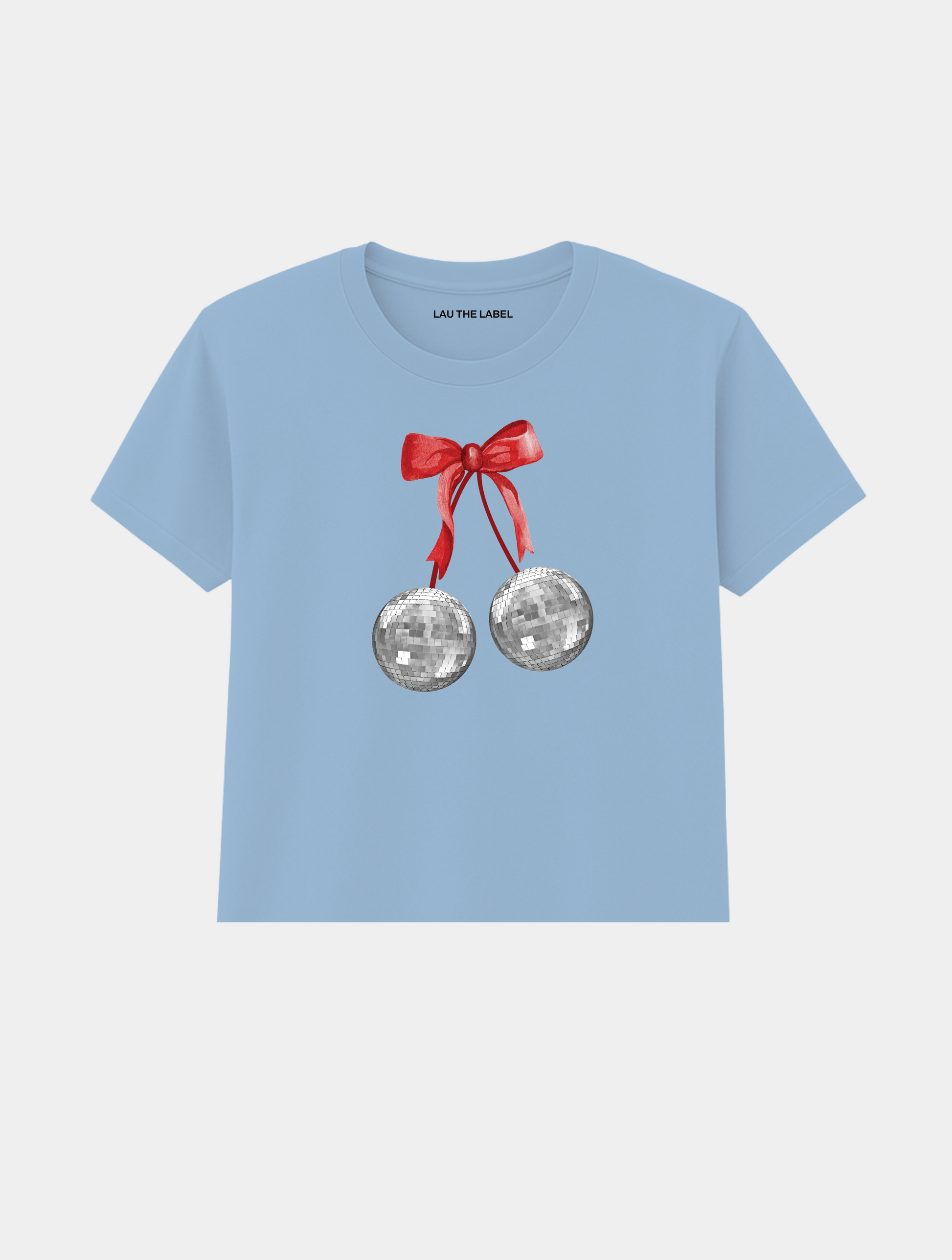 DISCO GIRL BABY CROPPED TEE