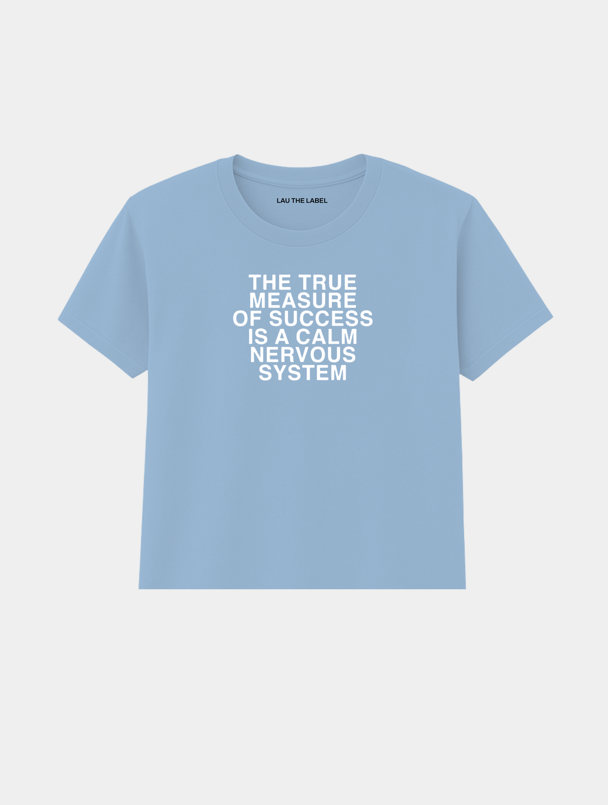 CALM NERVOUS SYSTEM BABY CROPPED TEE