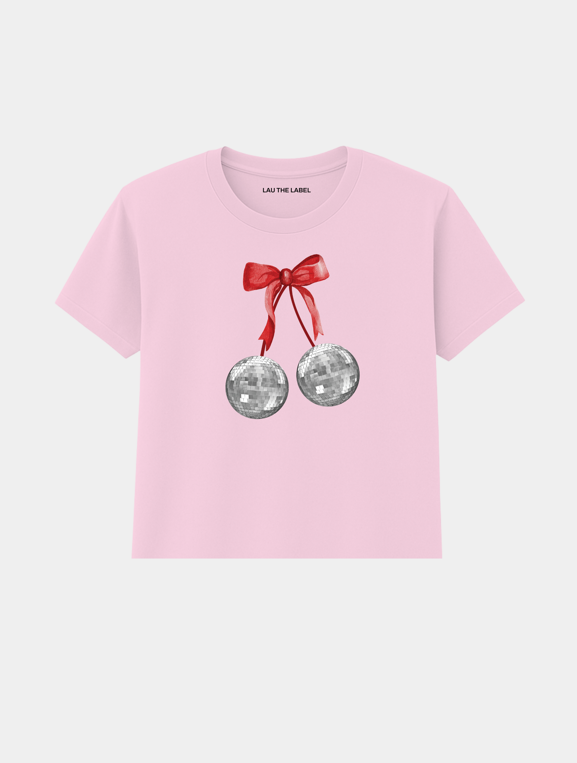 DISCO GIRL BABY CROPPED TEE